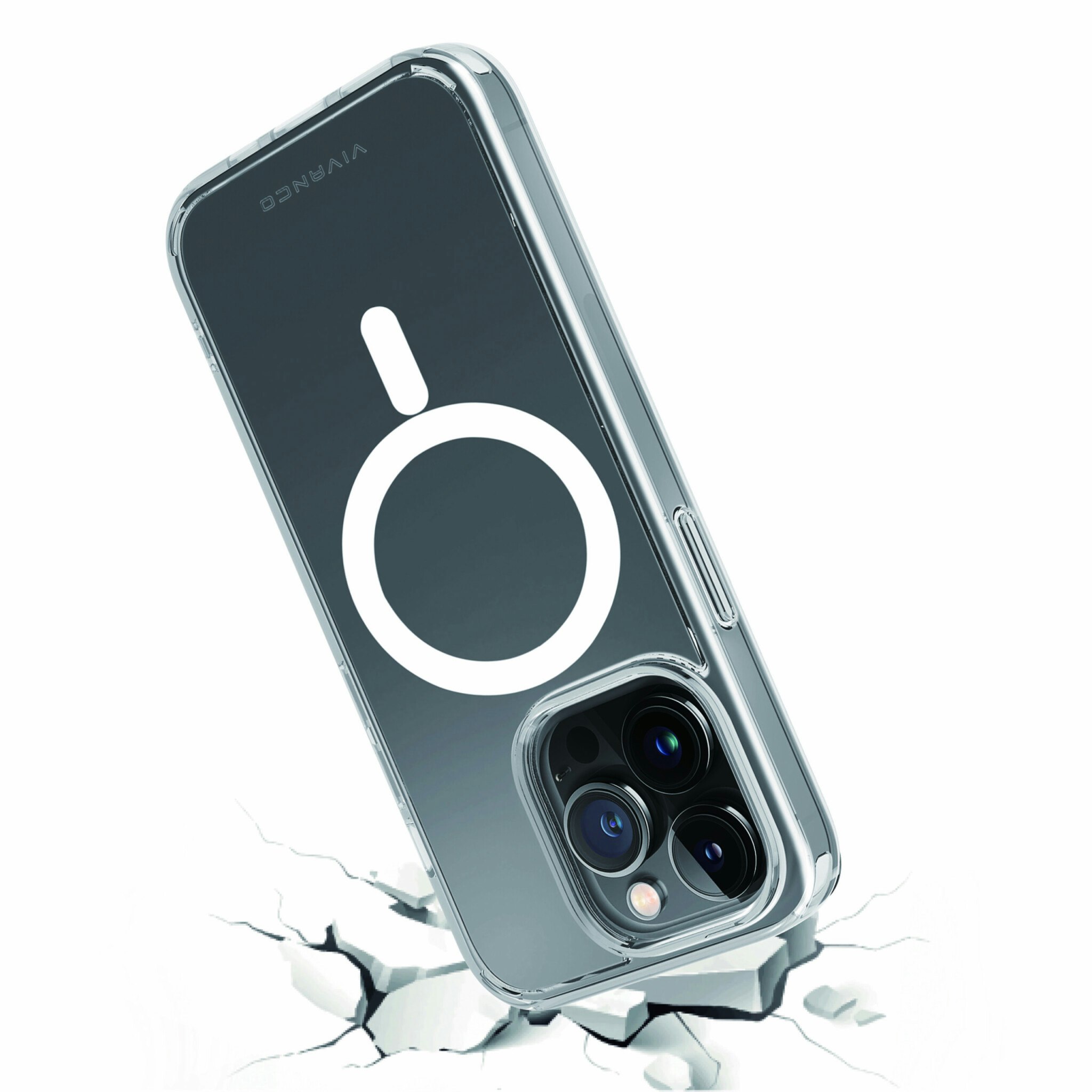 Vivanco Mag Steady skal iPhone 14 Pro Max Transparent