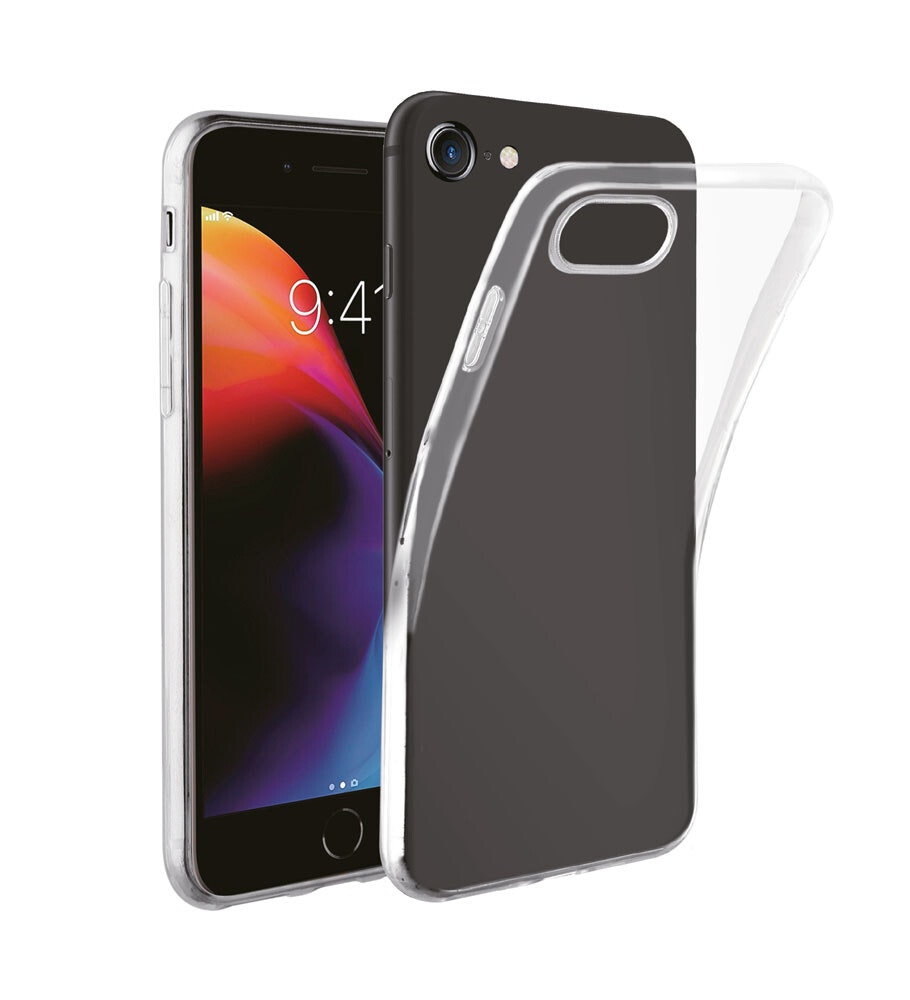 Vivanco Slim TPU skal iPhone SE/8/7/6S Transparent