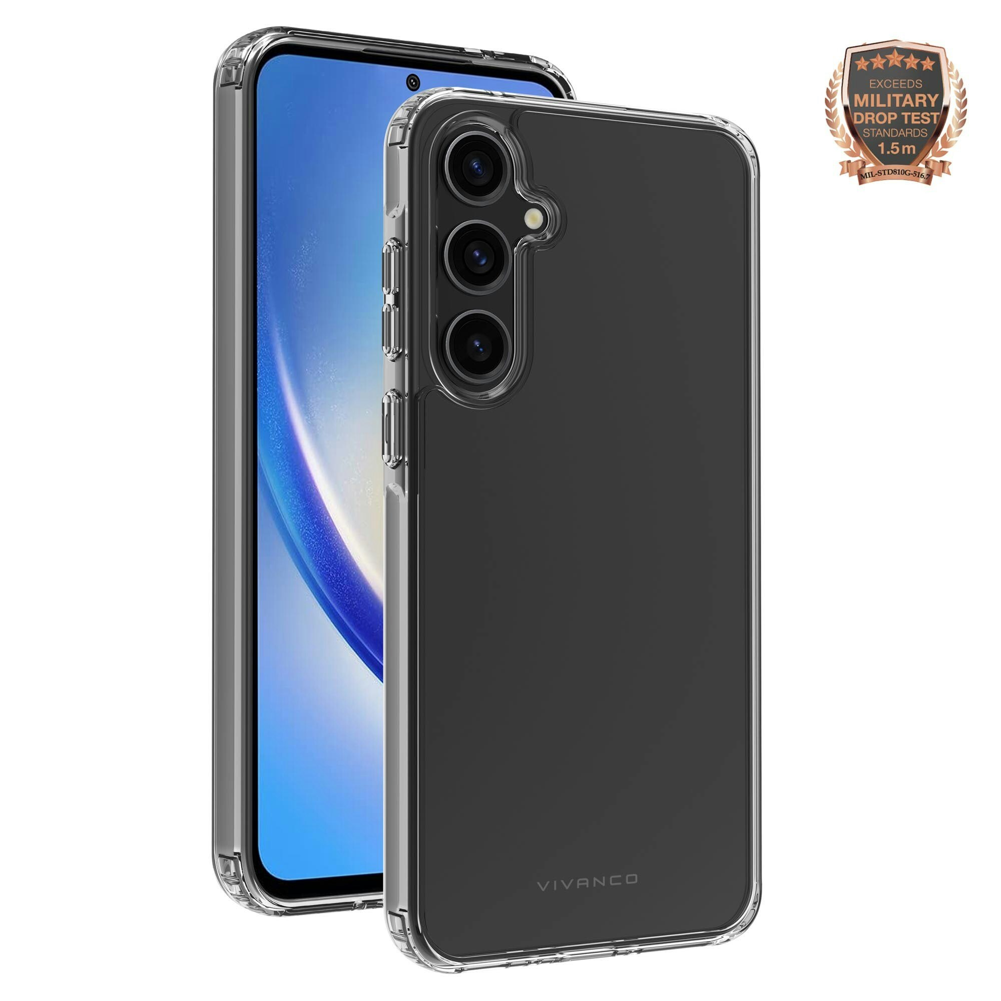 Vivanco Safe & Steady skal Galaxy A35 5G Transparent