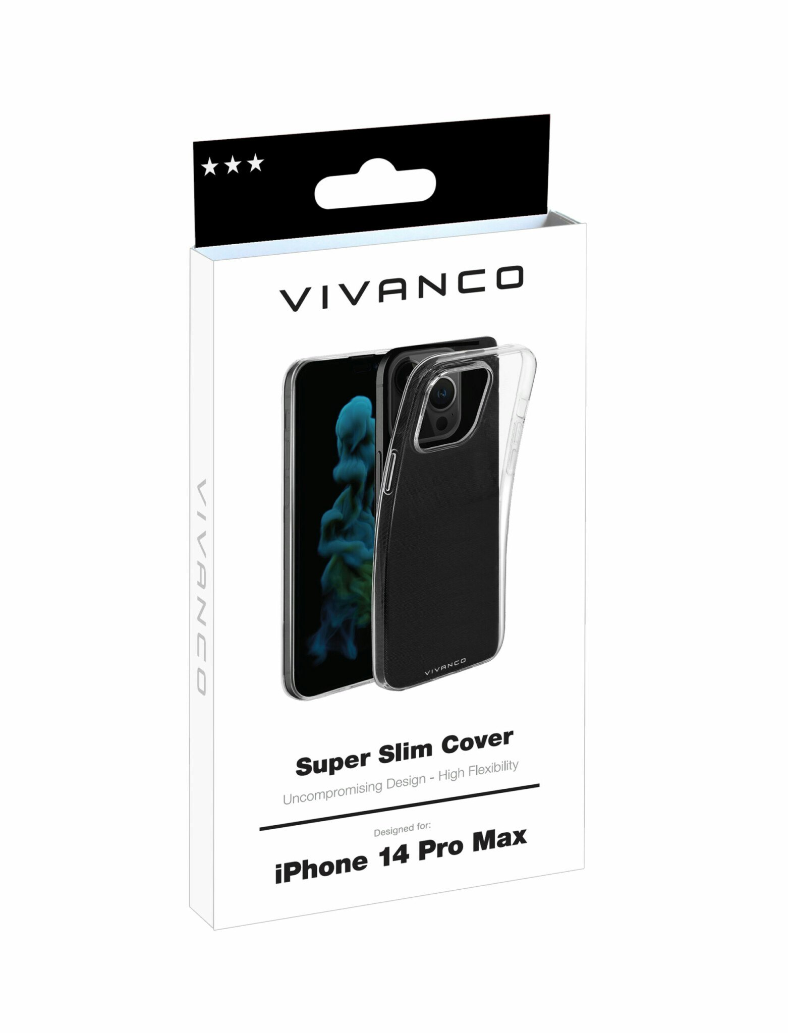 Vivanco Slim TPU skal iPhone 14 Pro Max Transparent