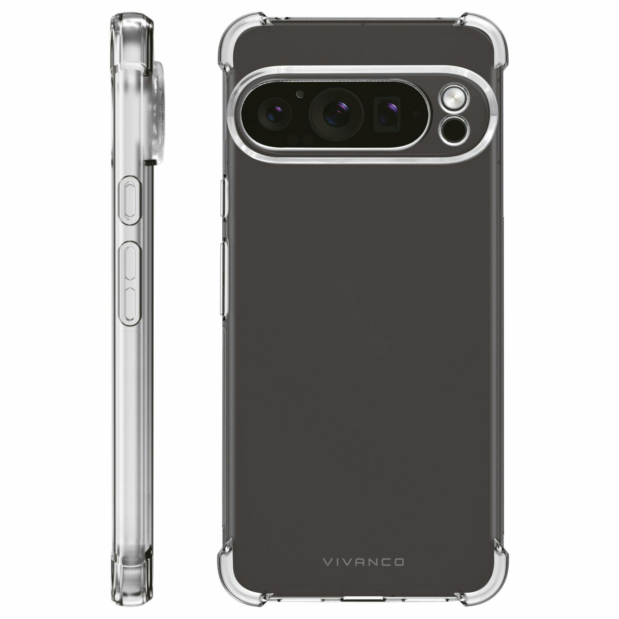 Vivanco Anti-Shock skal Google Pixel 9 Pro XL Transparent
