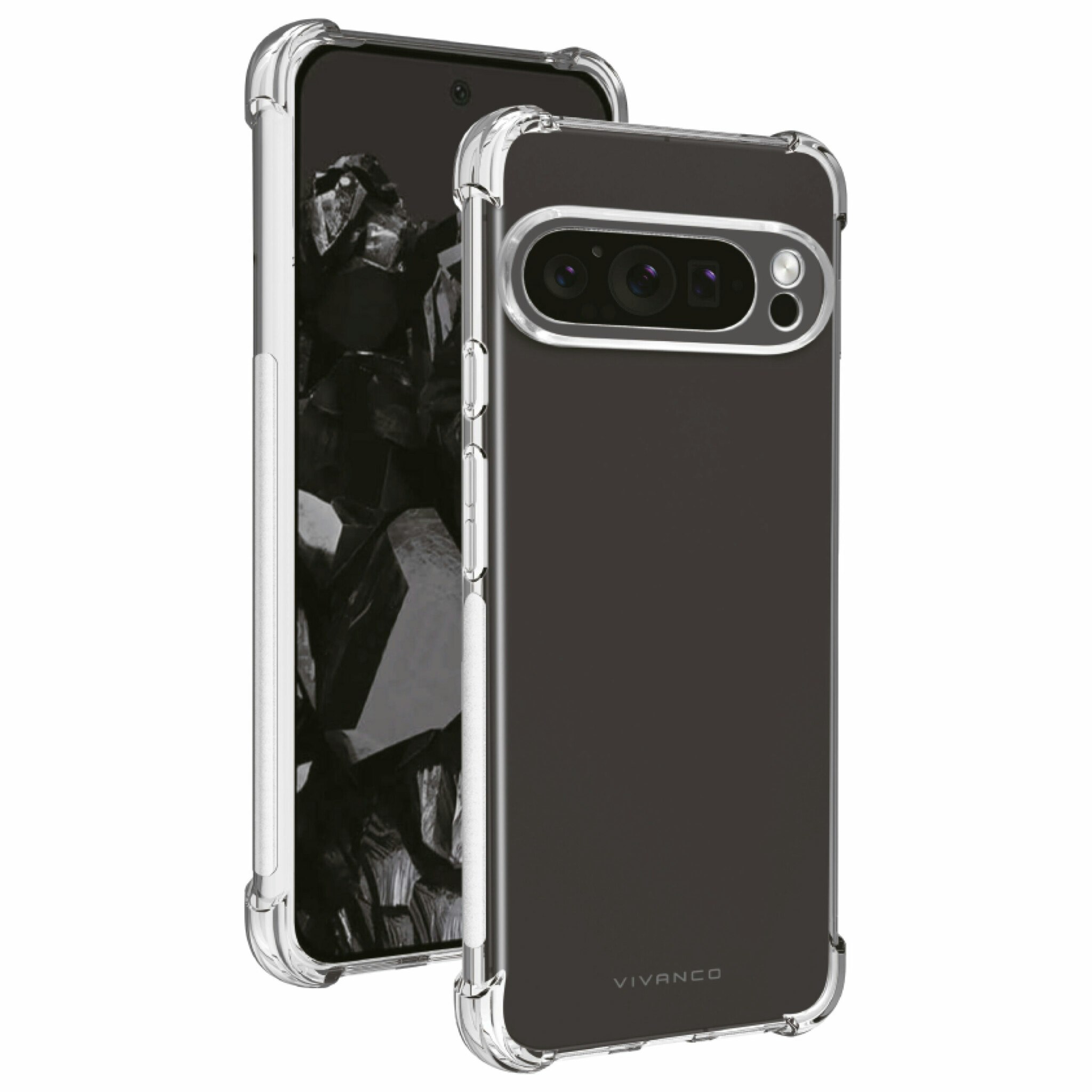 Vivanco Anti-Shock skal Google Pixel 9 Pro XL Transparent