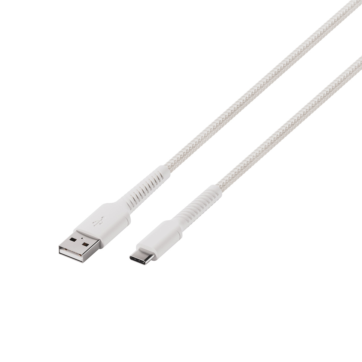 Vivanco Longlife USB-C/USB-A 2.0 kabel 0.5m Vit