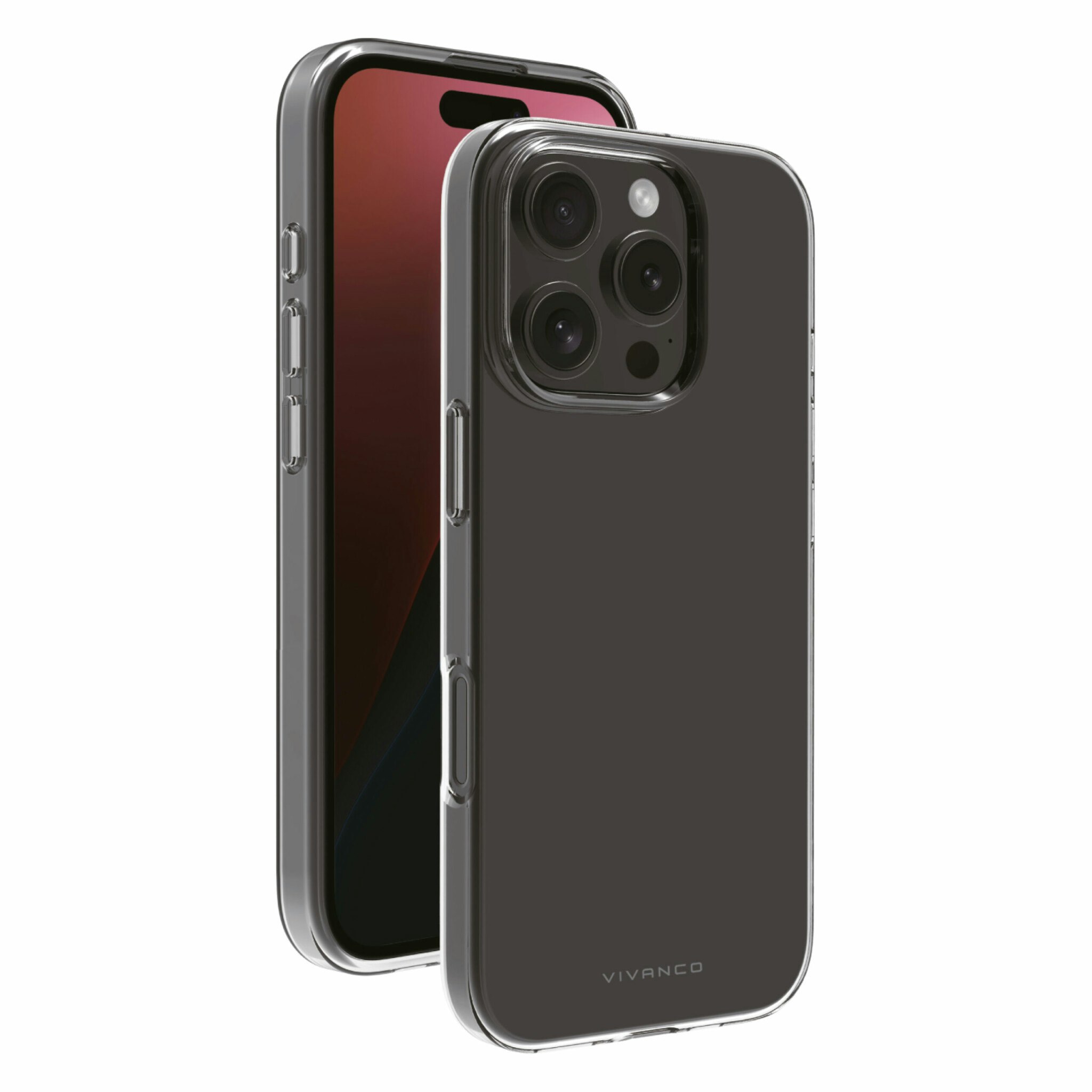 Vivanco Slim TPU skal iPhone 16 Pro Transparent
