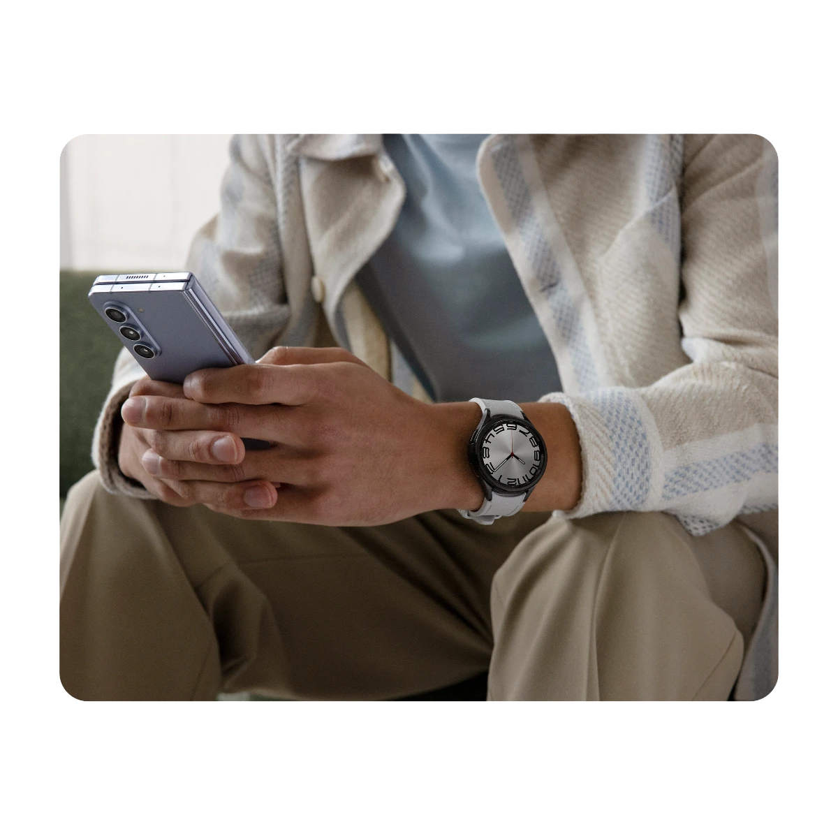 Samsung Galaxy Watch6 Classic 43 mm LTE Svart
