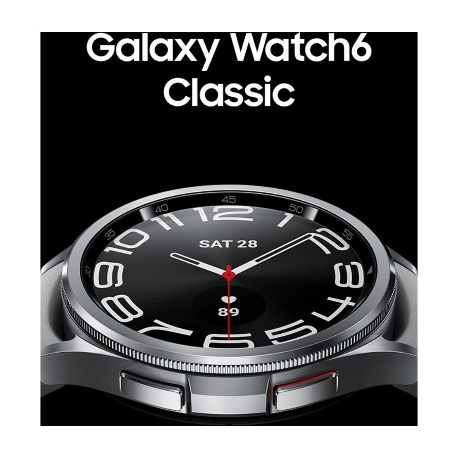 Samsung Galaxy Watch6 Classic Smartwatch 47 mm LTE Silver