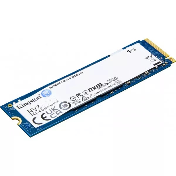 Kingston NV3 M.2 NVMe Gen 4 intern SSD 1TB