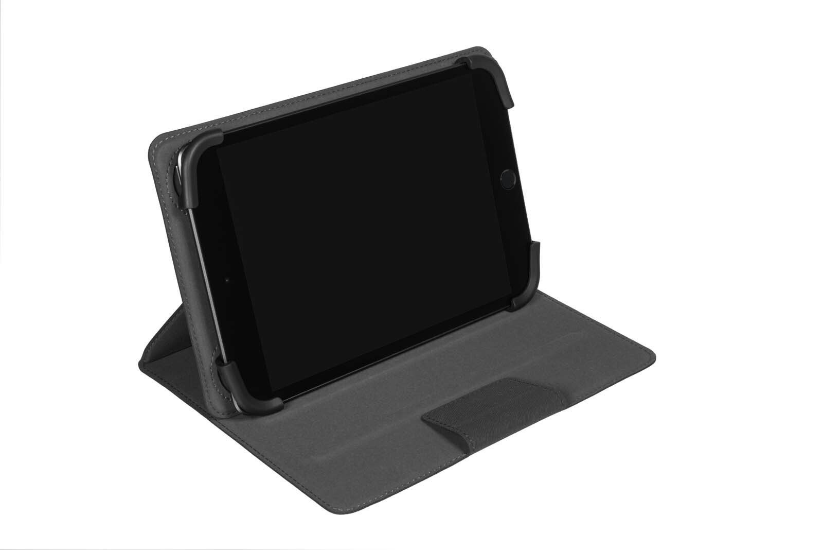 Gecko Universal 8"  Folio Fodral 360° Svart