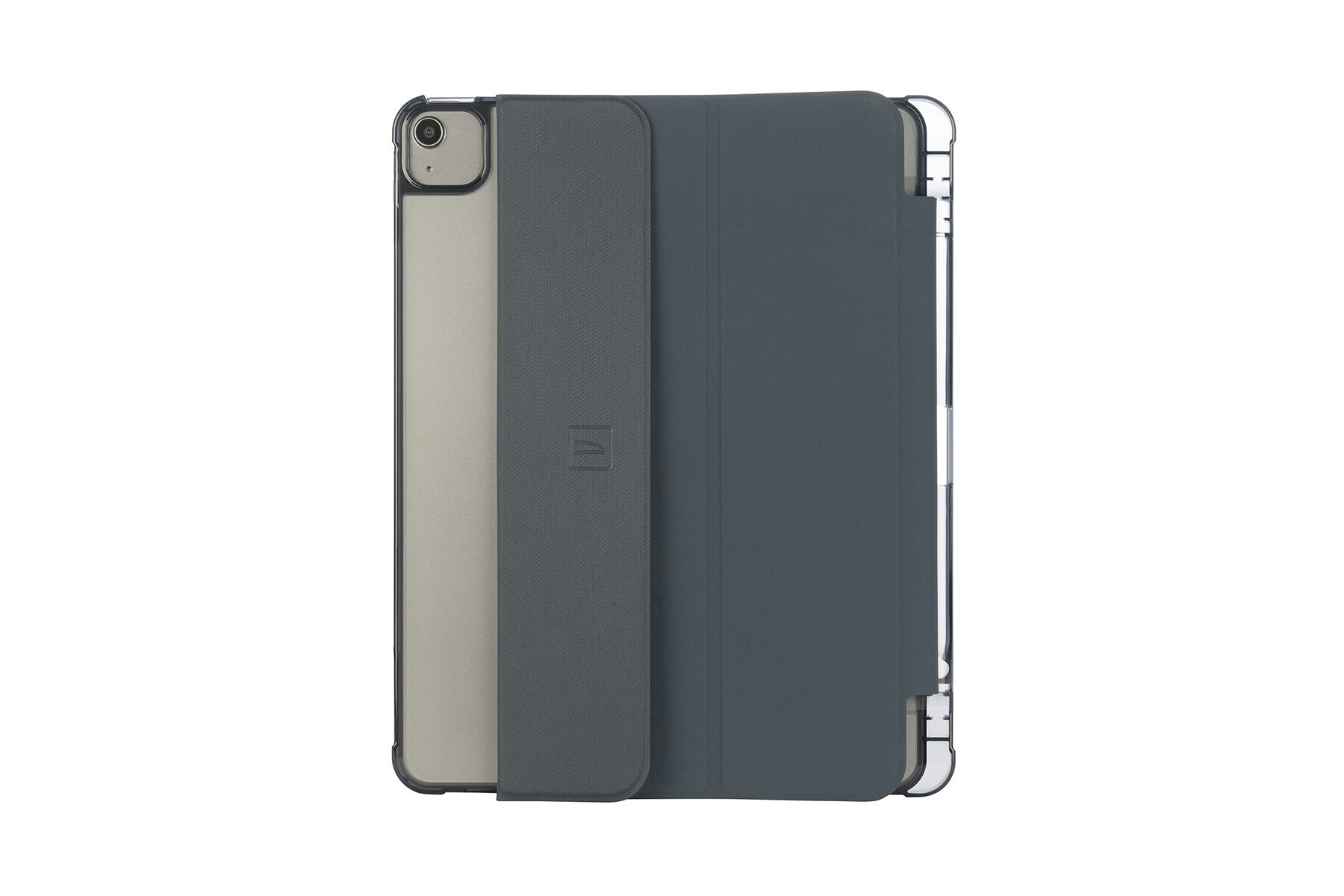 Tucano Satin Folio fodral iPad Air 13" M2 2024 Mörkblå/Transparent