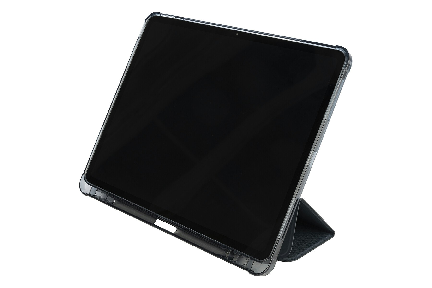 Tucano Satin Folio fodral iPad Air 13" M2 2024 Mörkblå/Transparent