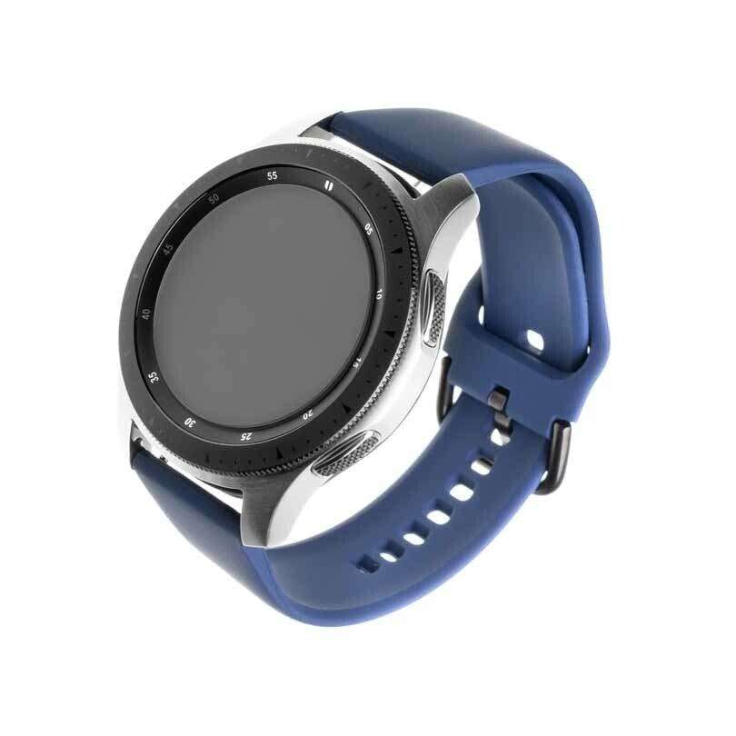 FIXED Silikonrem för Smartwatch Universal 20 mm Blå