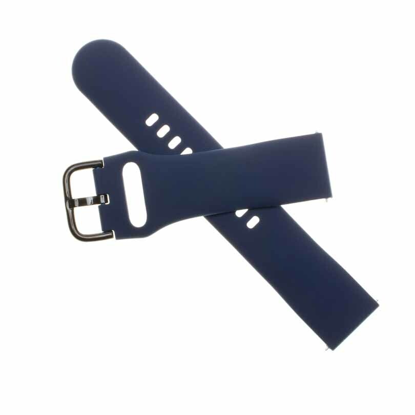 FIXED Silikonrem för Smartwatch Universal 20 mm Blå