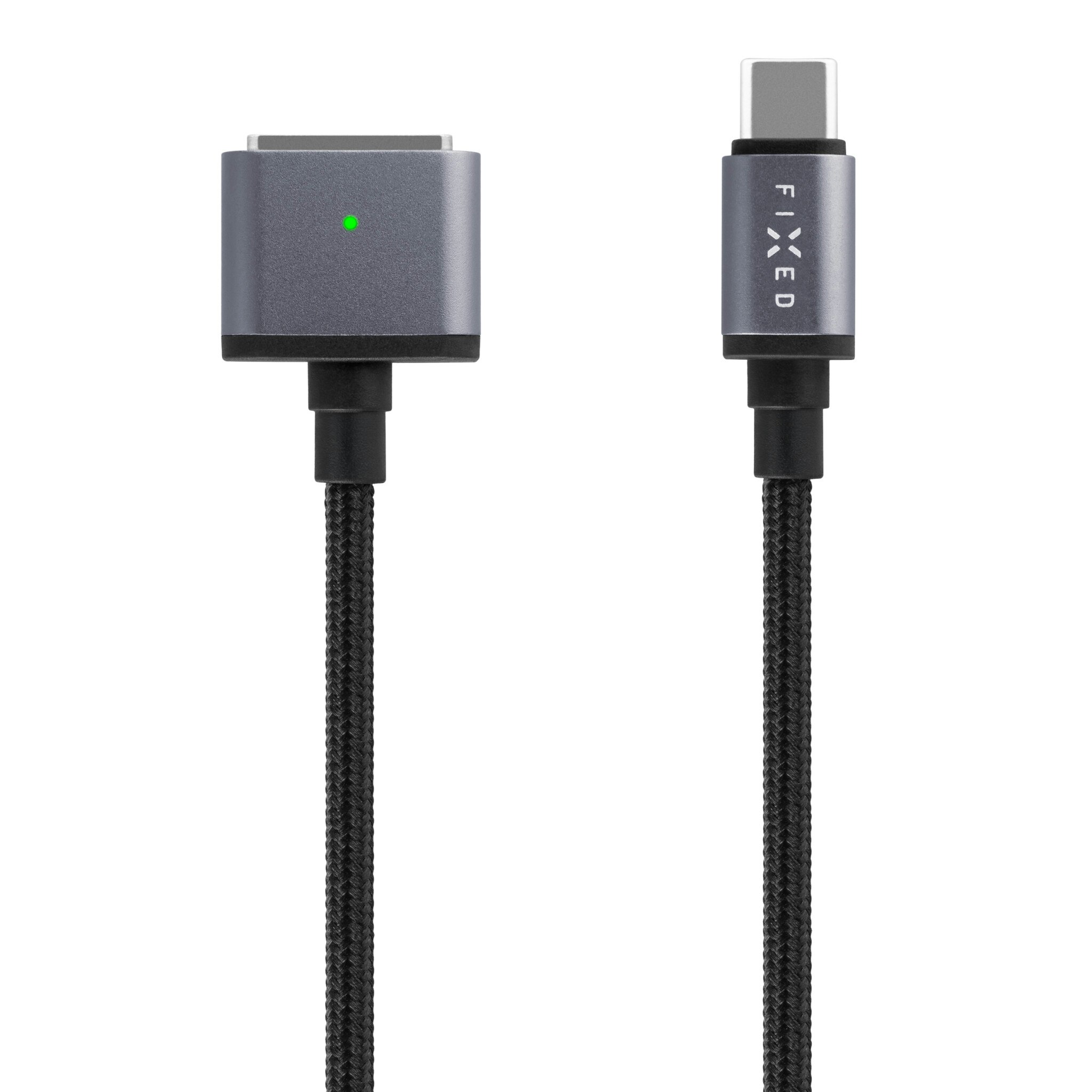 FIXED MacBook MagSafe 3 140W USB-C kabel 2m Svart