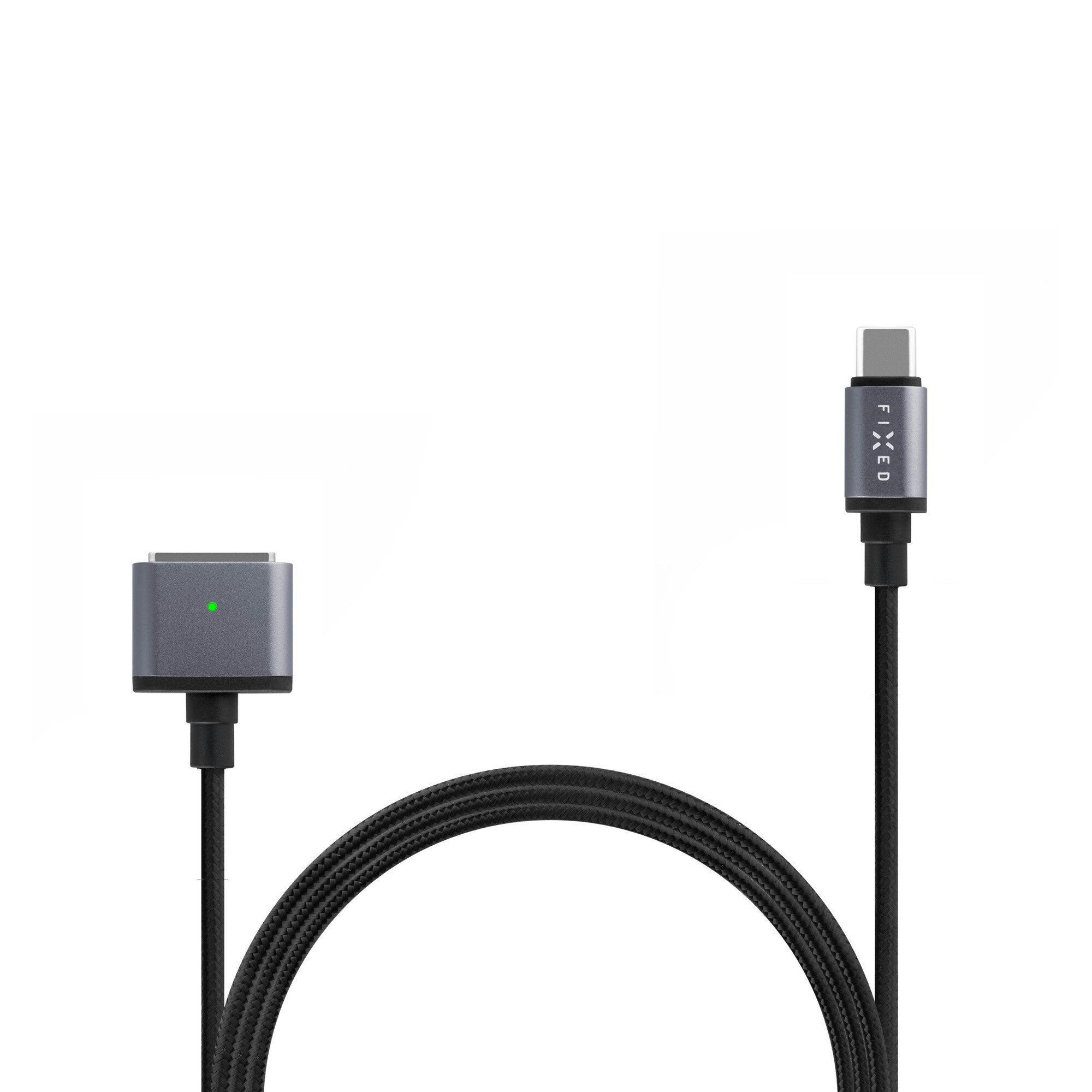 FIXED MacBook MagSafe 3 140W USB-C kabel 2m Svart