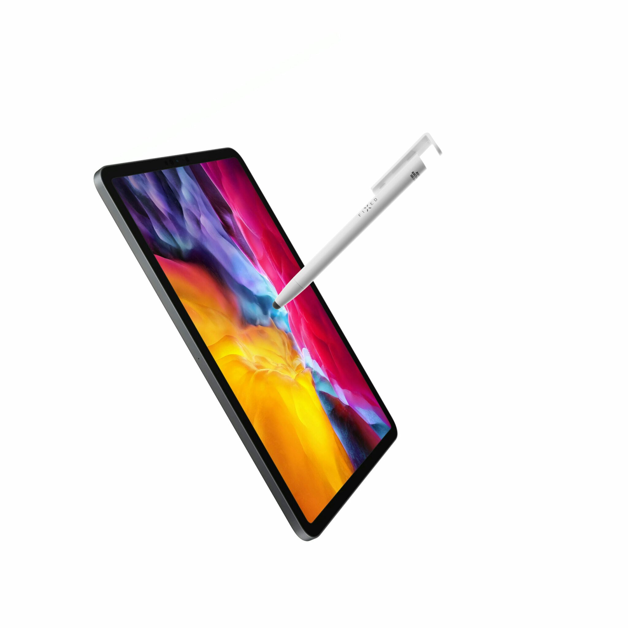 FIXED 3in1 Stylus Pen-Classic med Stativ funktion Vit