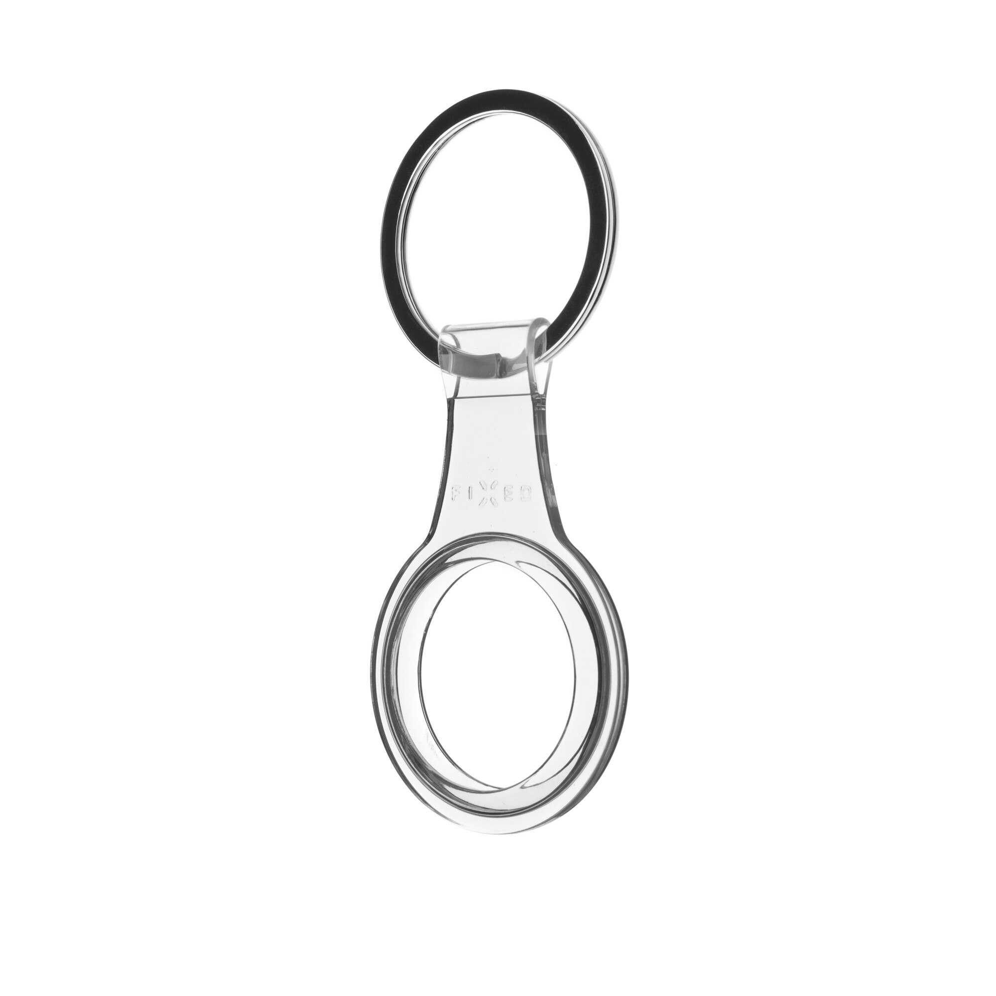 FIXED PURE Skyddande TPU-fodral för AirTag Transparent