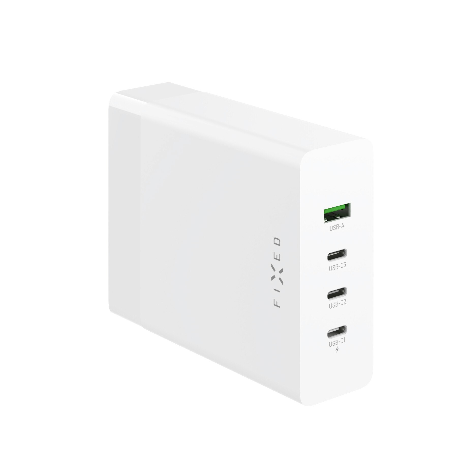 FIXED Supersnabb GaN Desktop Laddare 200W 3xUSB-C/USB-A