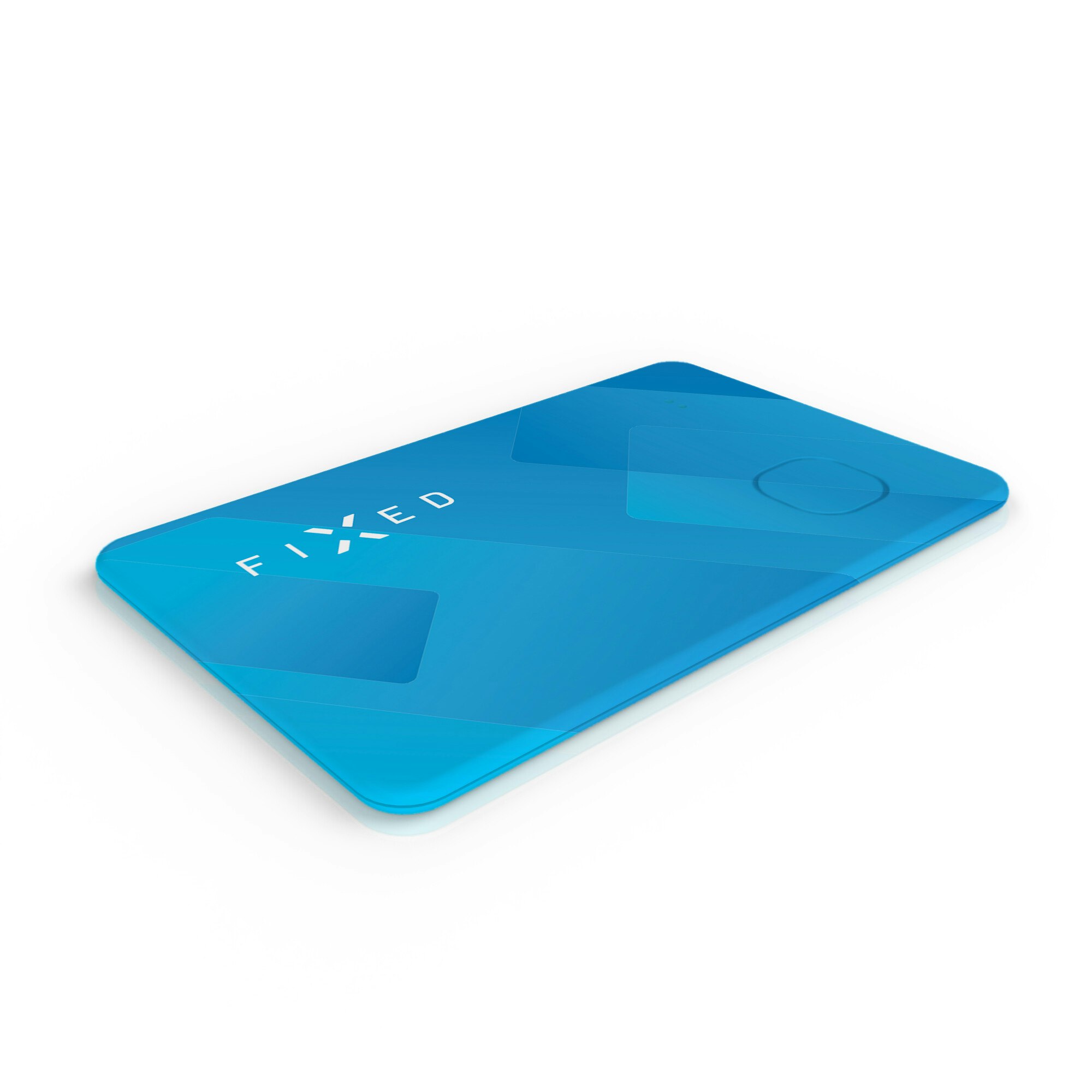 FIXED FIXED Tag Card Tracker för Apple Find My Blå
