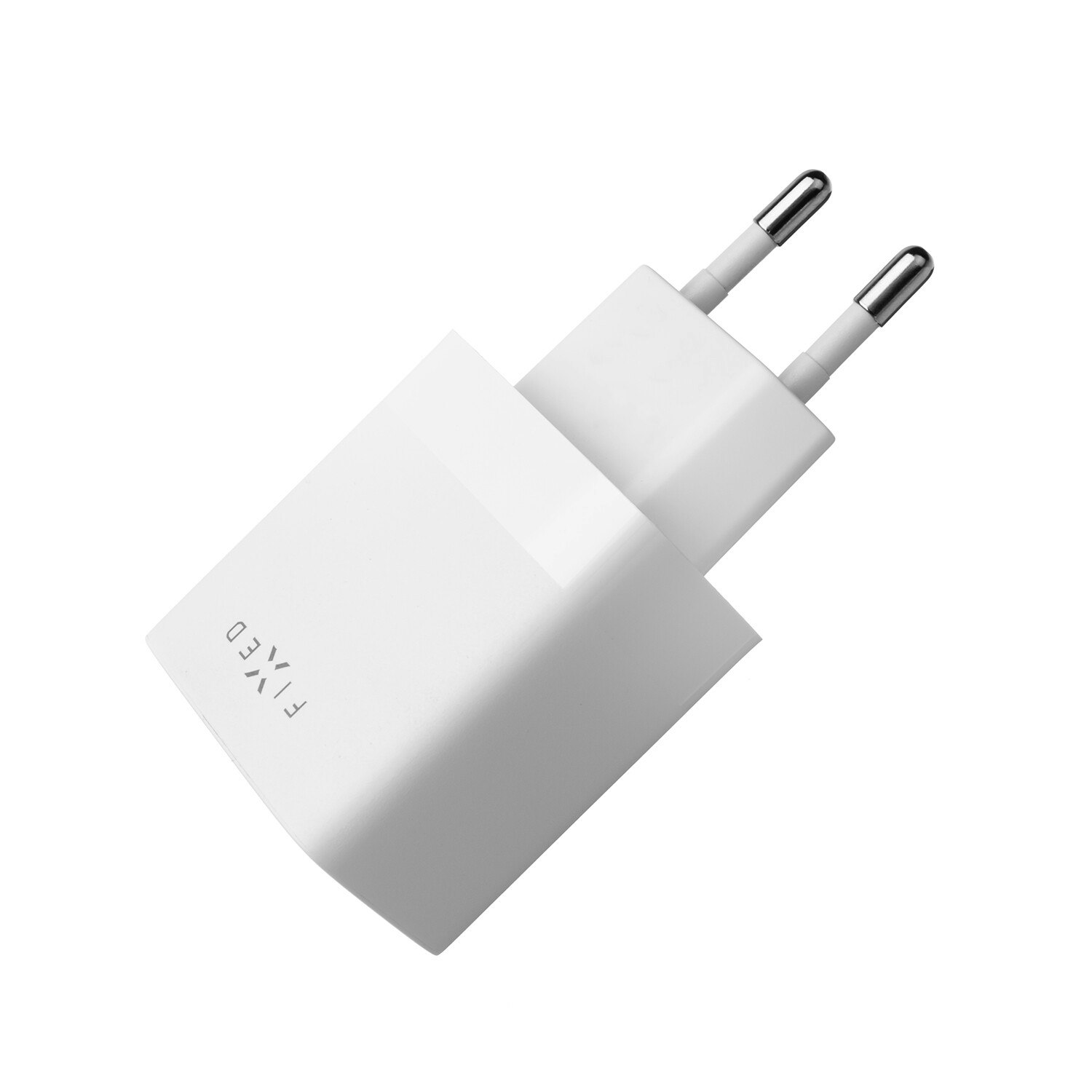 FIXED Hemladdare 2x USB-A 17W/Lightning kabel 1m Vit