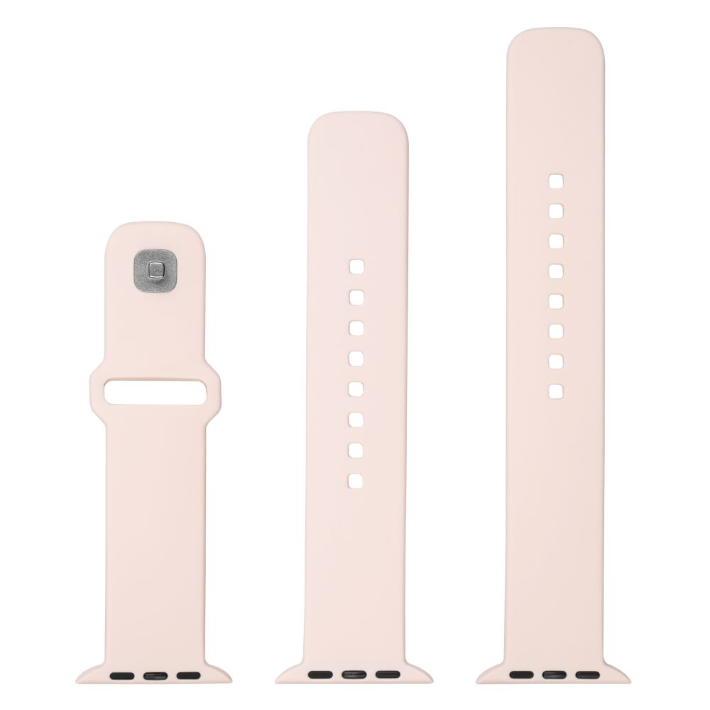 FIXED Silikonrem SET för Apple Watch 38/40/41mm Rosa