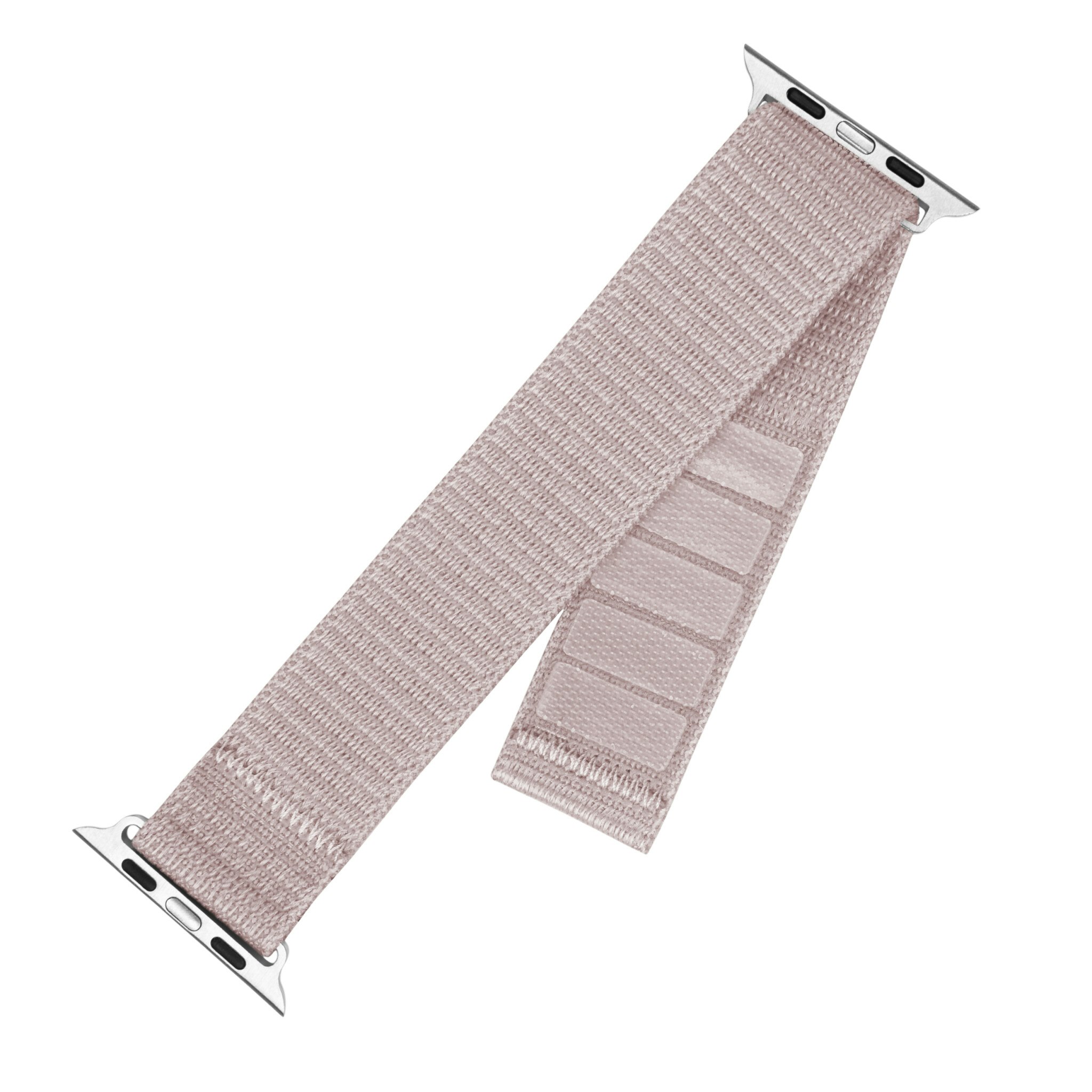 FIXED Nylonrem för Apple Watch 38/40/41mm Rosa Guld