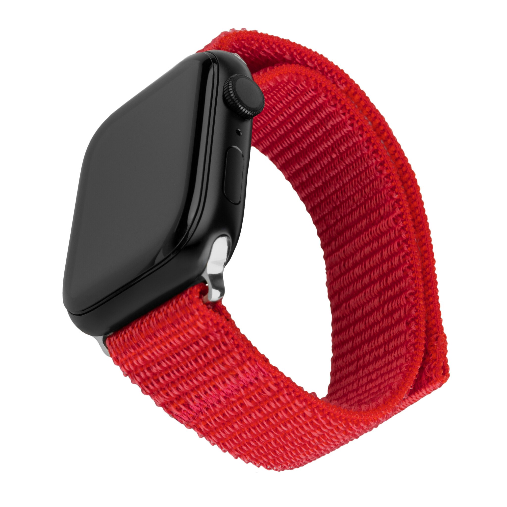 FIXED Nylonrem för Apple Watch 38/40/41mm Röd
