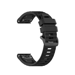 FIXED Silikonrem för Garmin QuickFit 26mm Svart