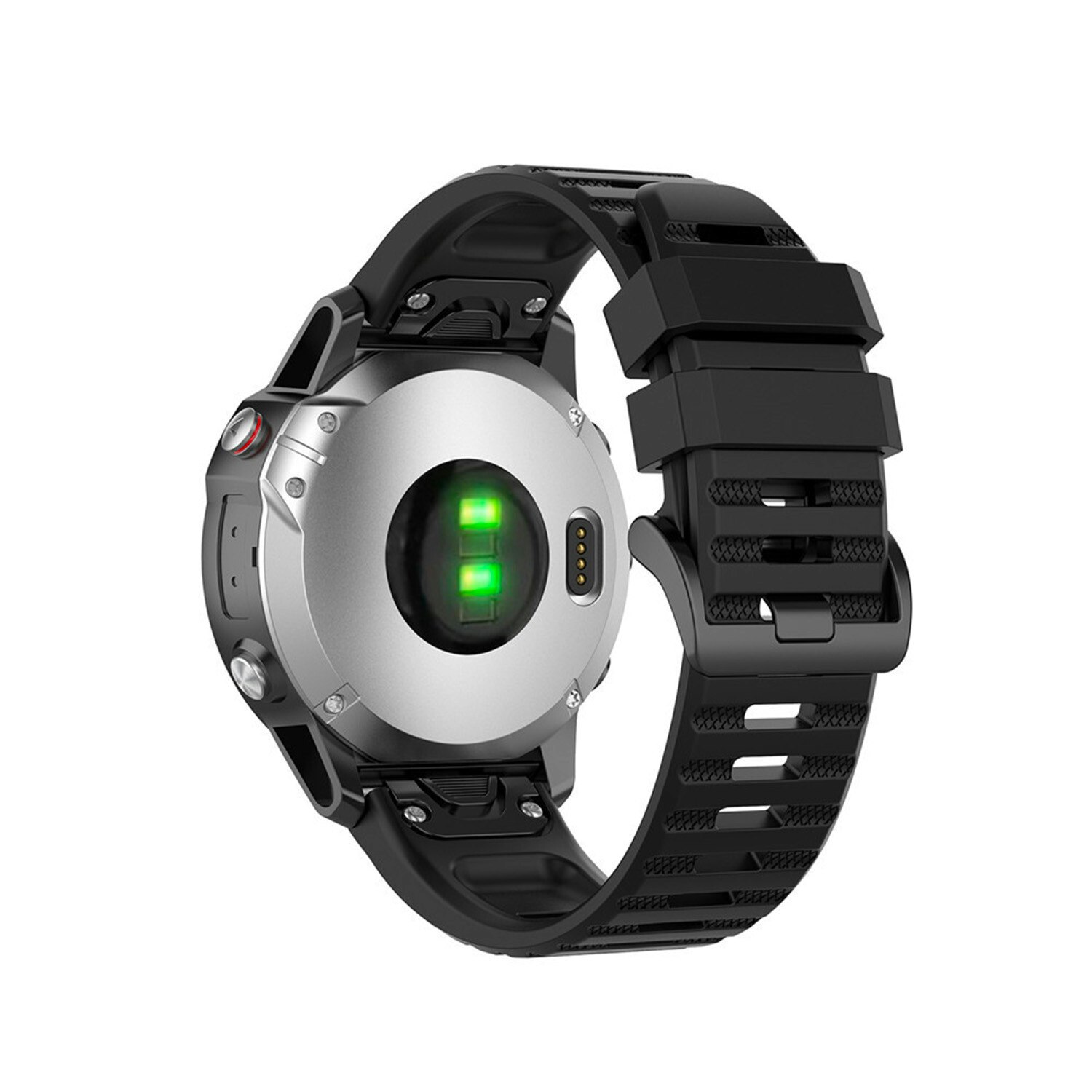FIXED Silikonrem för Garmin QuickFit 26mm Svart