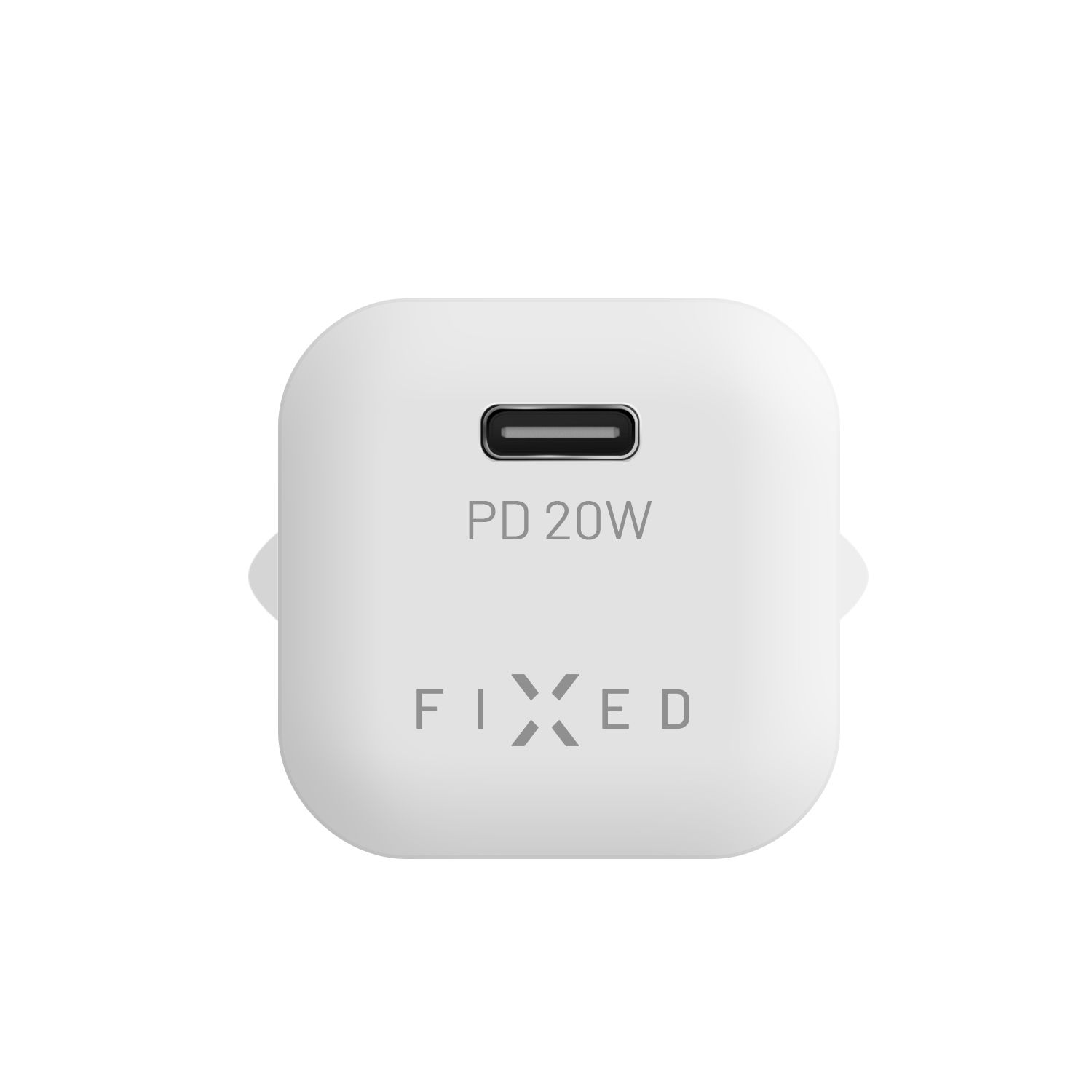 FIXED Snabb Mini Hemladdare 20W USB-C PD Vit