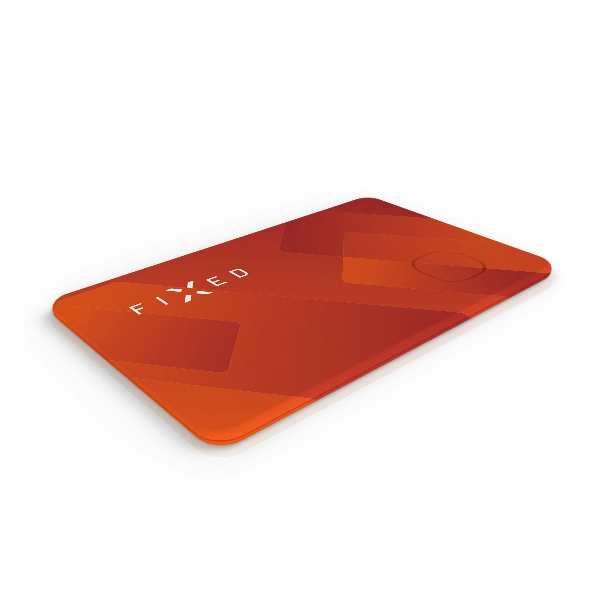 FIXED FIXED Tag Card Tracker för Apple Find My Orange