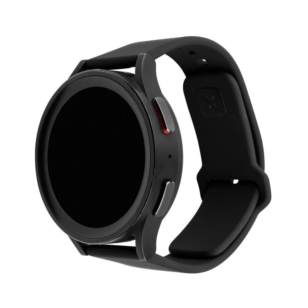 FIXED Silikonrem för Smartwatch Universal 20 mm Svart