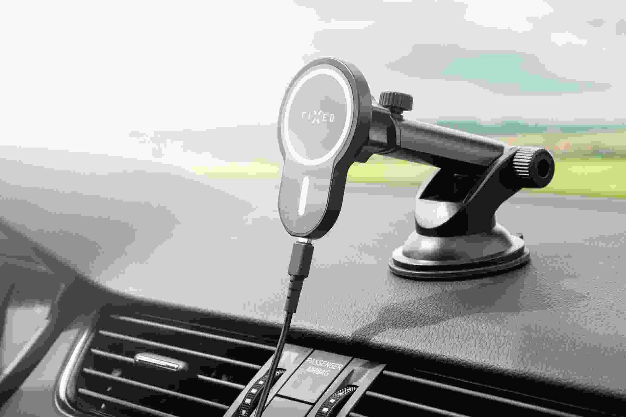 FIXED MagClick XL 15W Telefonhållare Vindruta/Dashboard