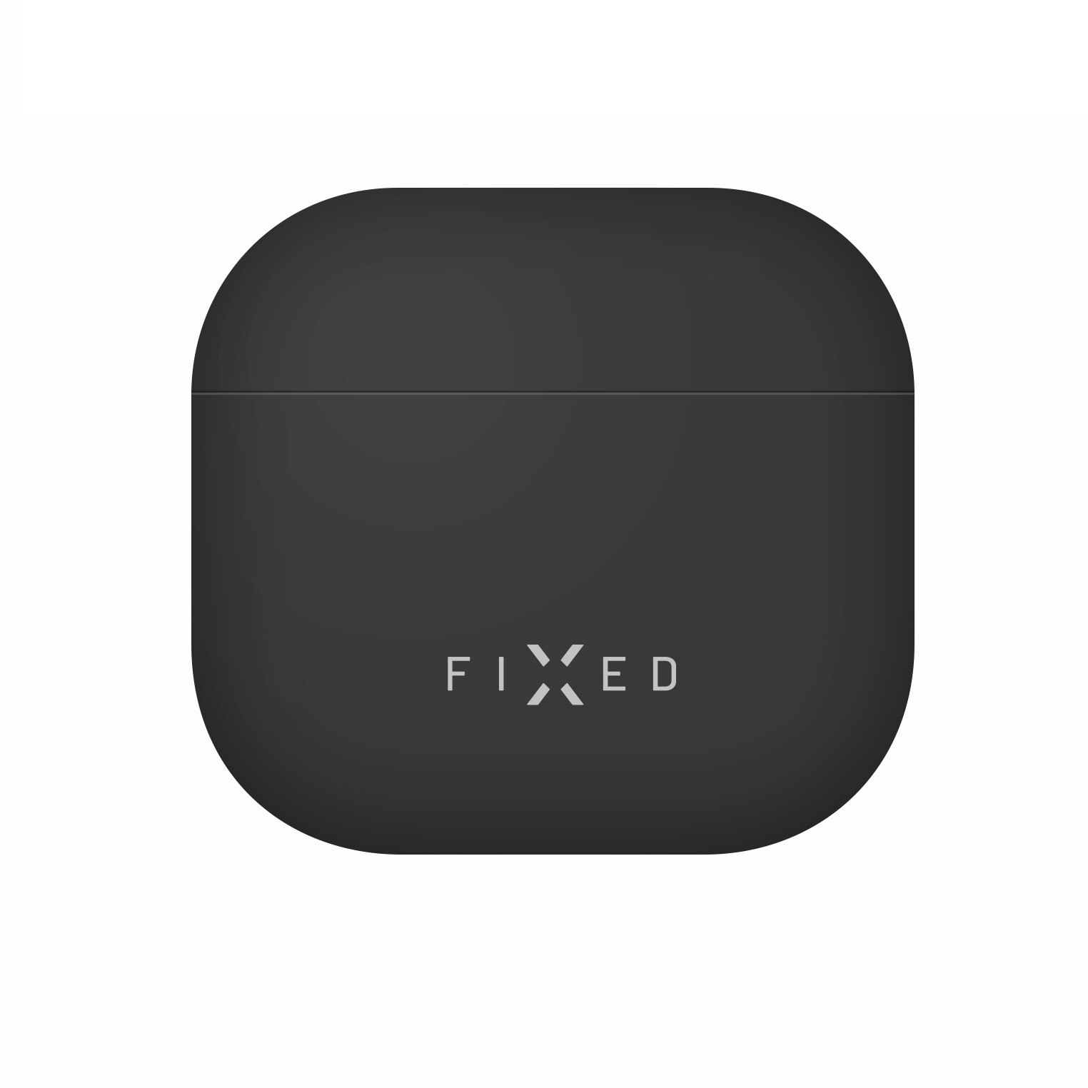 FIXED Silky Silikonofdral för Apple AirPods 4/4 ANC Svart