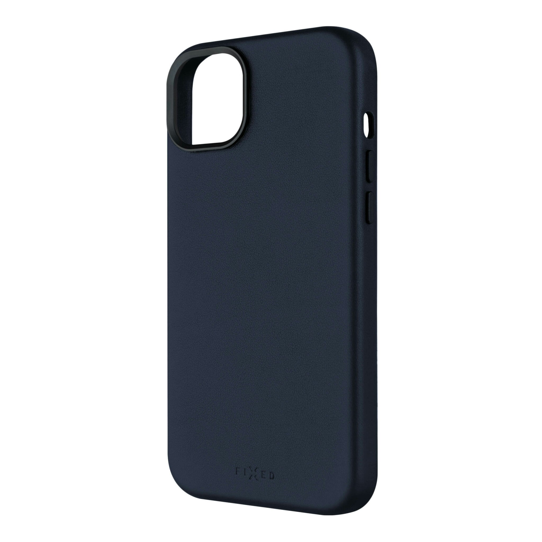 FIXED MagLeather skyddsskal iPhone 16 Blå