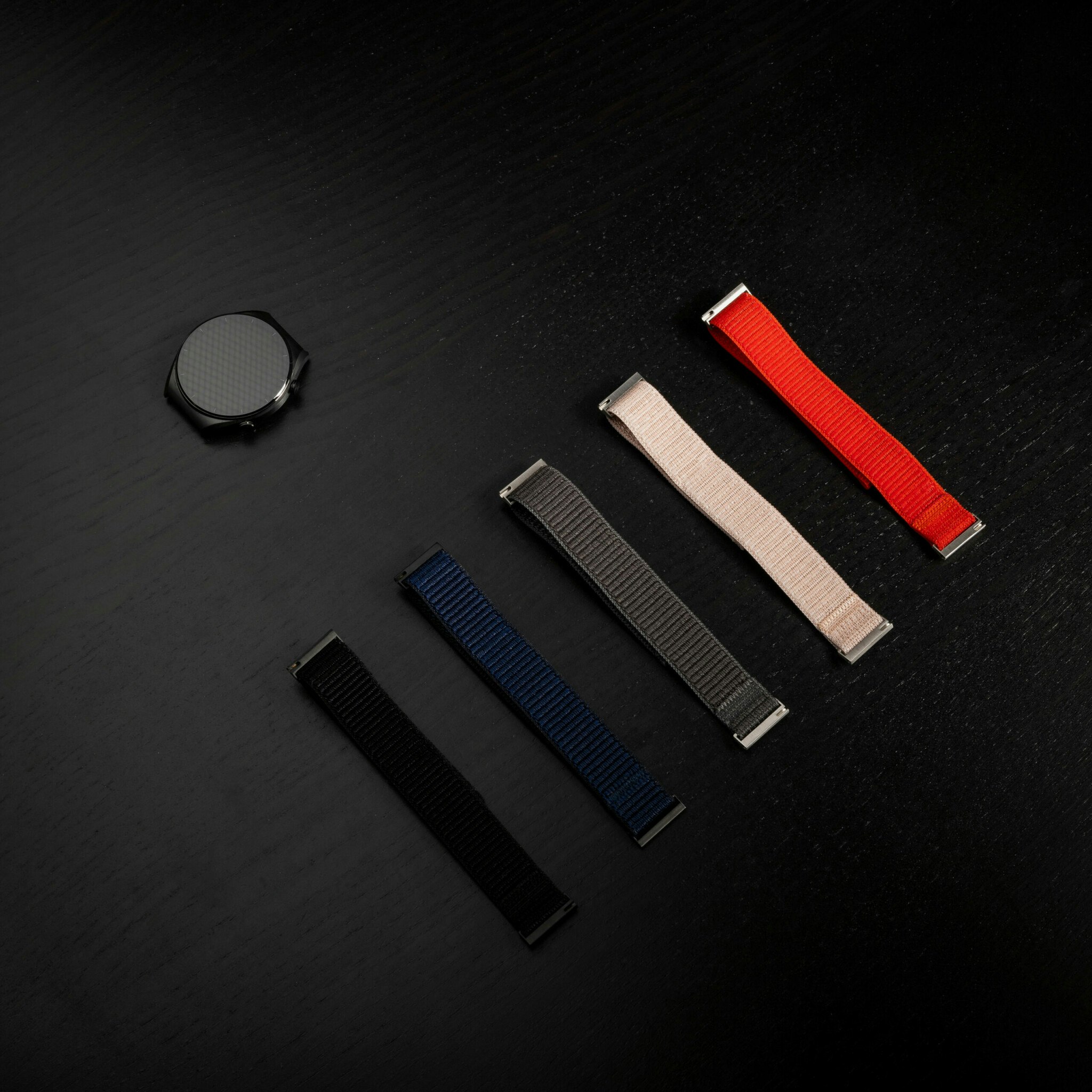 FIXED Nylonrem för Smartwatch Universal 20 mm Röd
