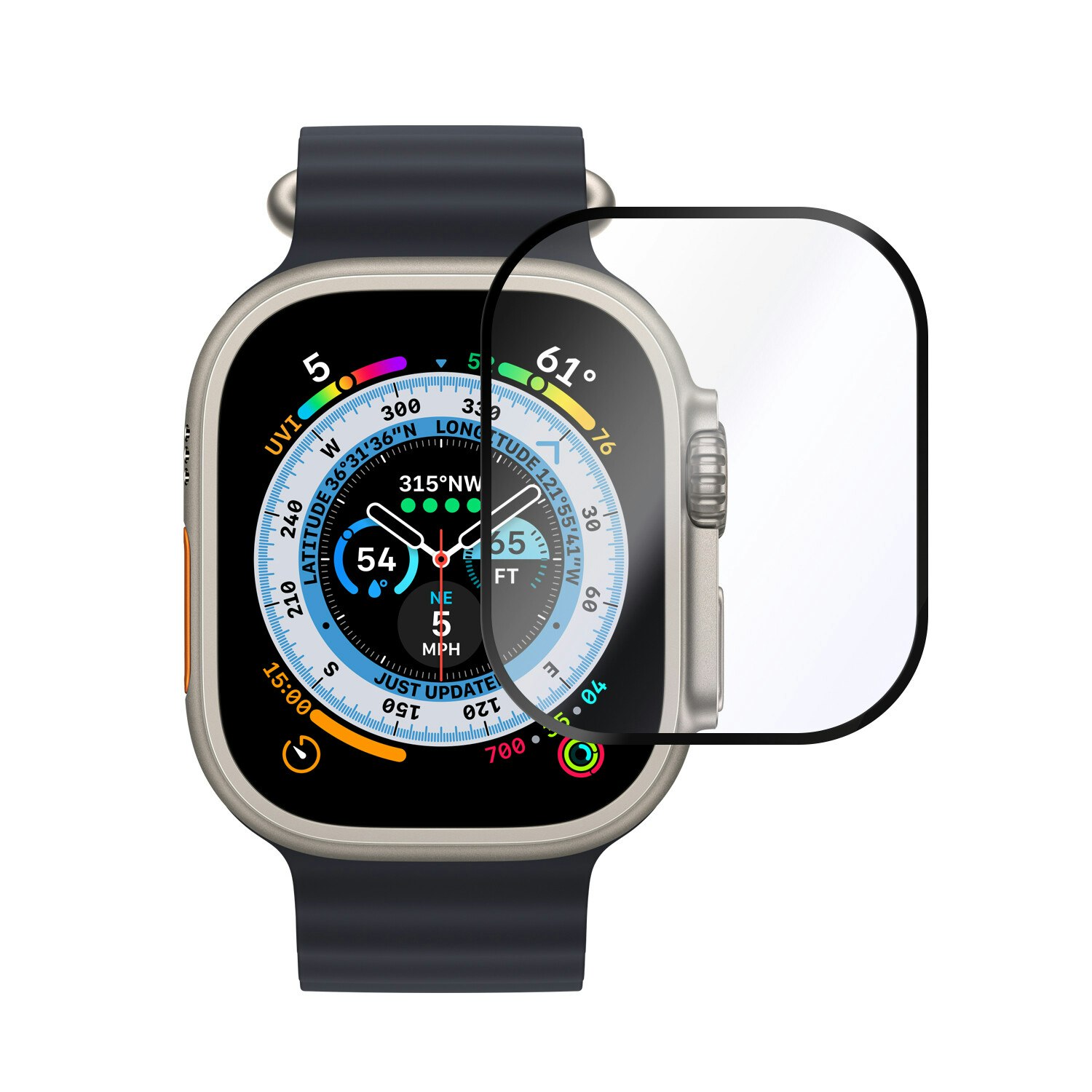 FIXED ARMOR Skyddsglas Apple Watch Ultra 49mm