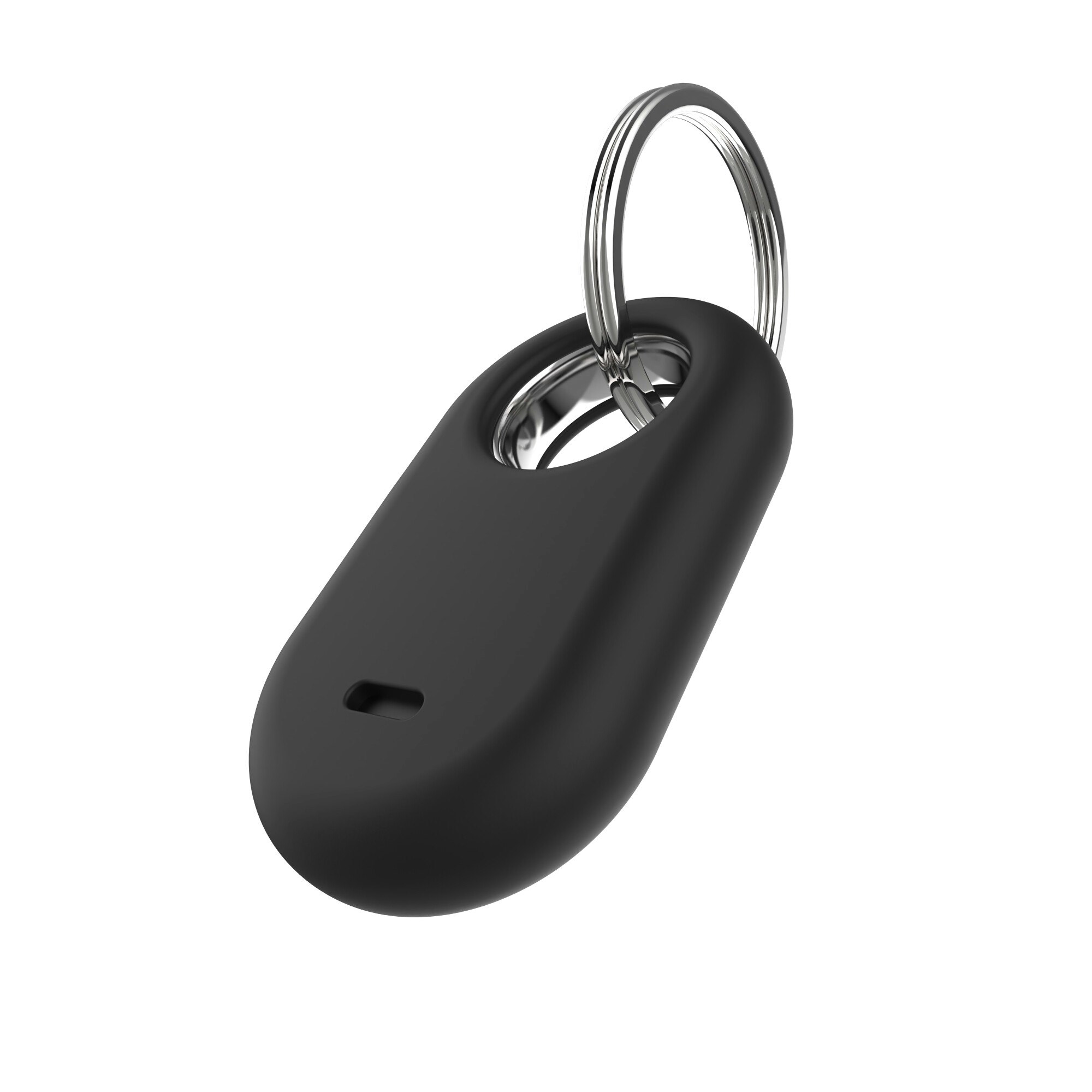 FIXED Silky Galaxy SmartTag2 Nyckelring Fodral Svart