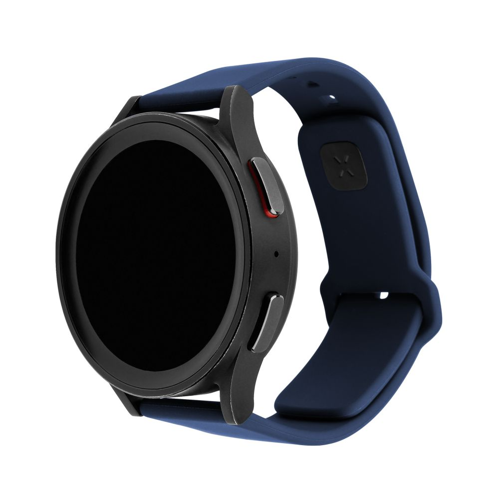 FIXED Silikonrem för Smartwatch Universal 22 mm Blå