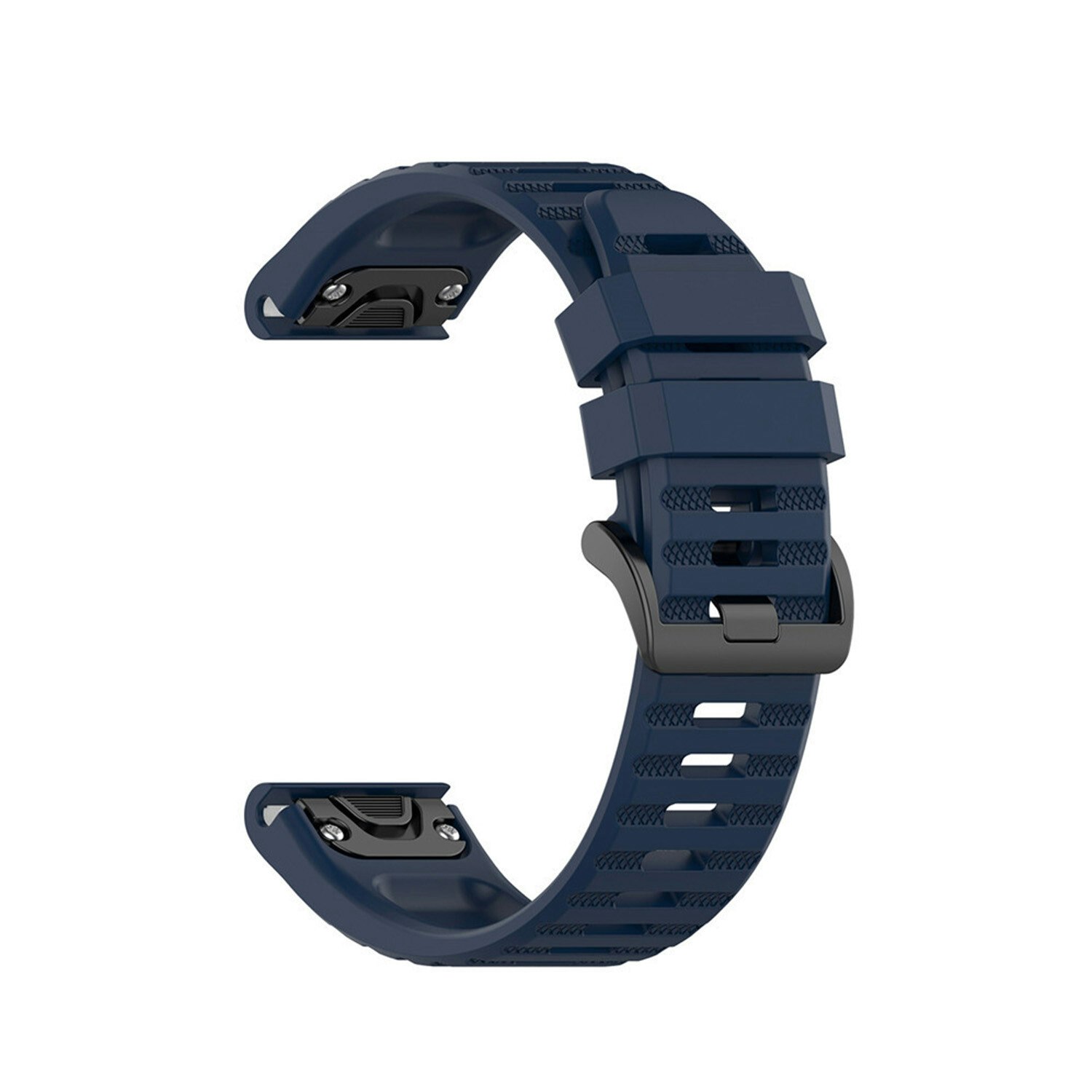 FIXED Silikonrem för Garmin QuickFit 22 mm Mörkblå