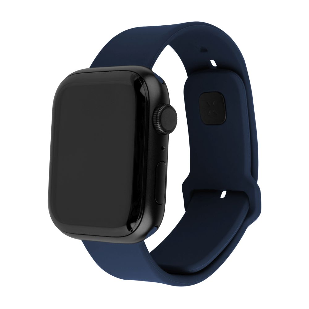 FIXED Silikonrem SET för Apple Watch Ultra-2/49mm Blå