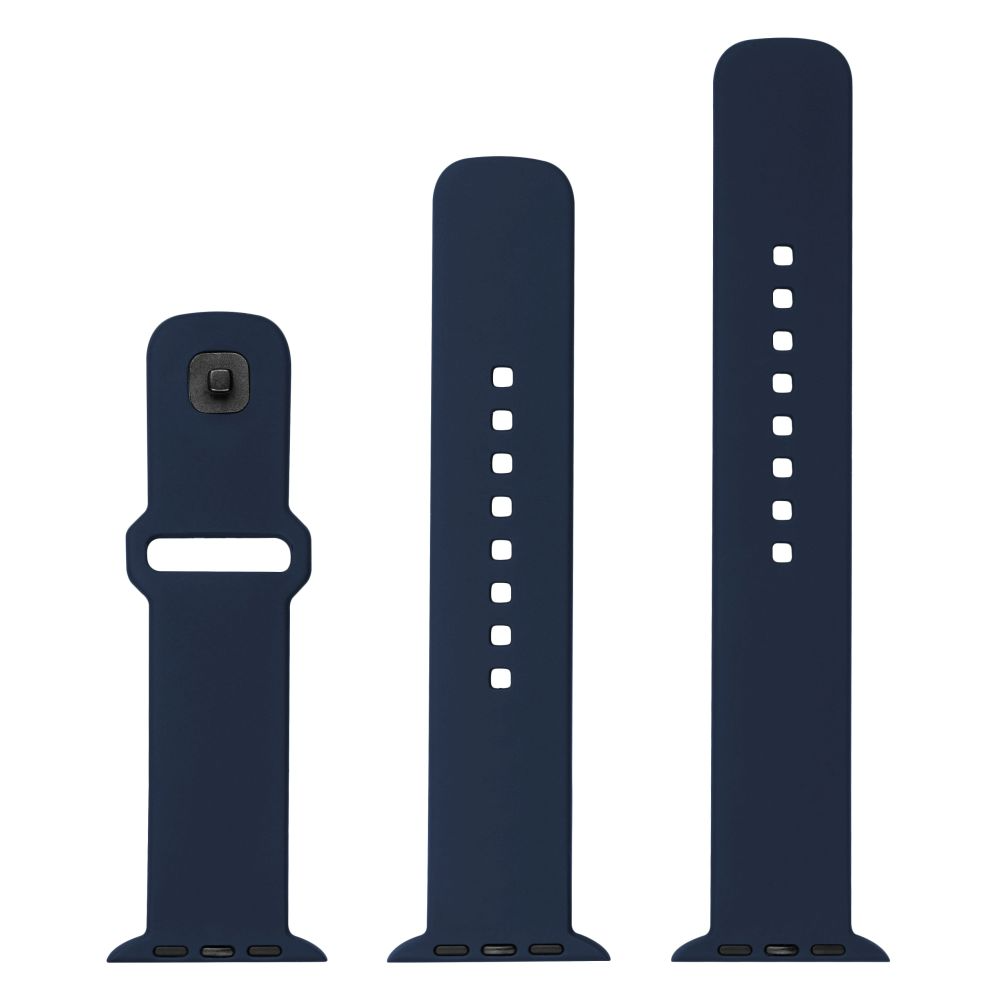 FIXED Silikonrem SET för Apple Watch Ultra-2/49mm Blå