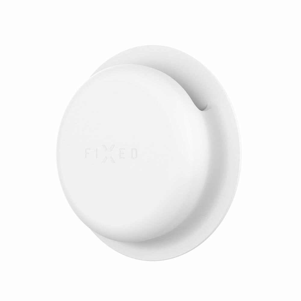 FIXED Silikondekal fodral för Apple AirTag Vit