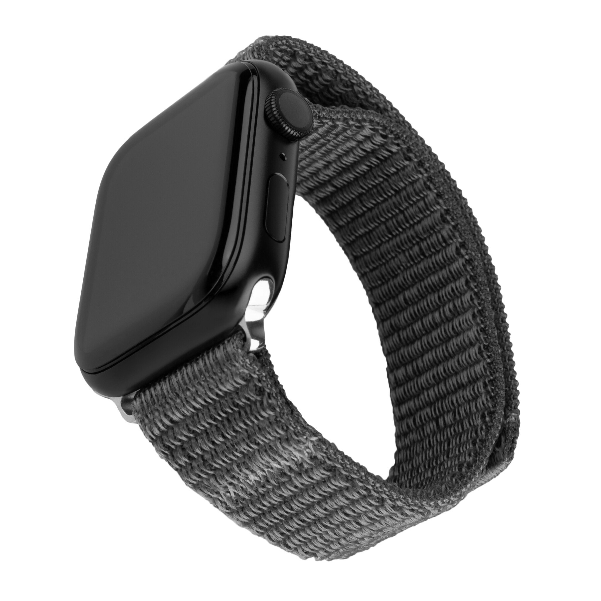 FIXED Nylonrem för Apple Watch 38/40/41mm Mörkgrå