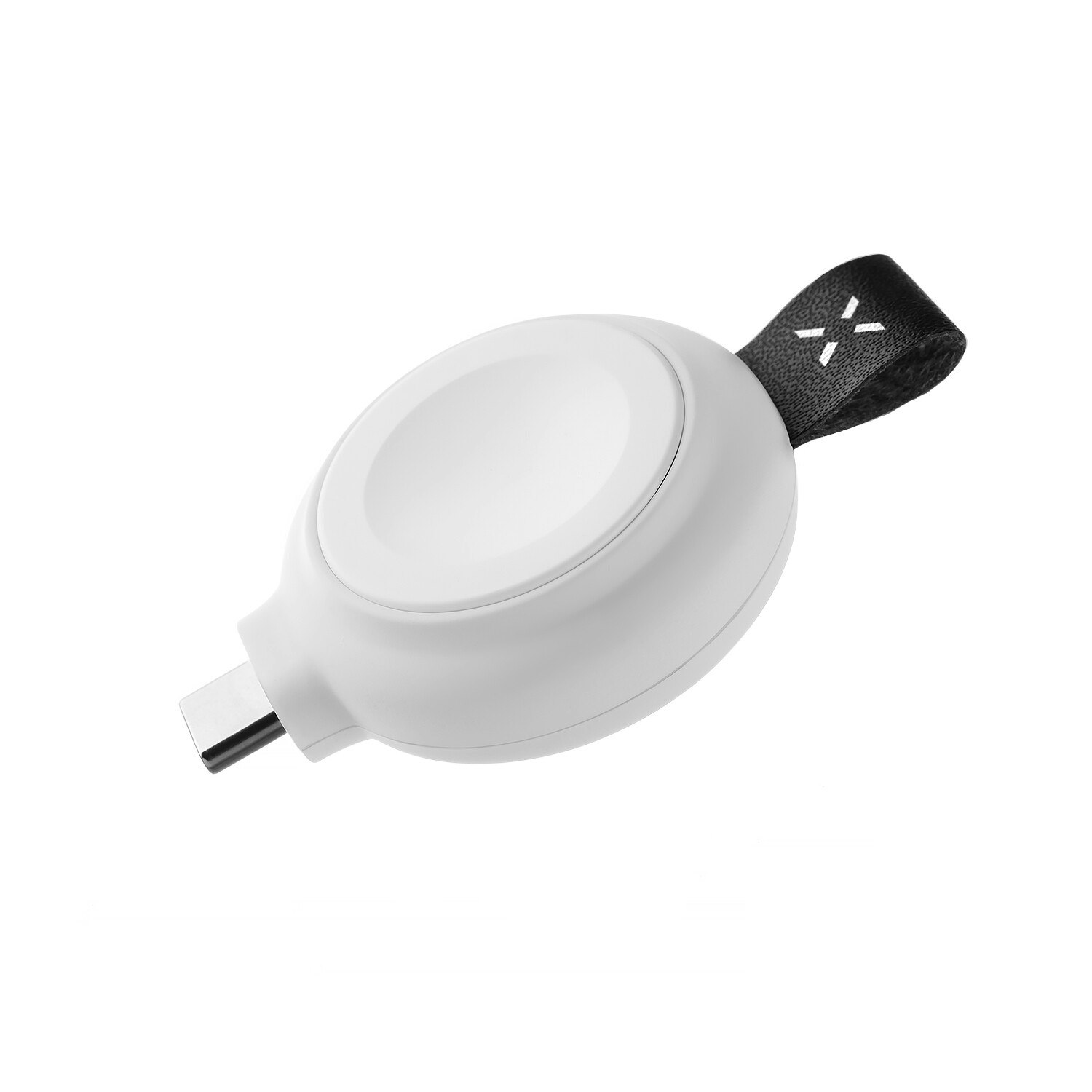 FIXED Trådlös USB-C laddare MFI för Apple Watch Vit