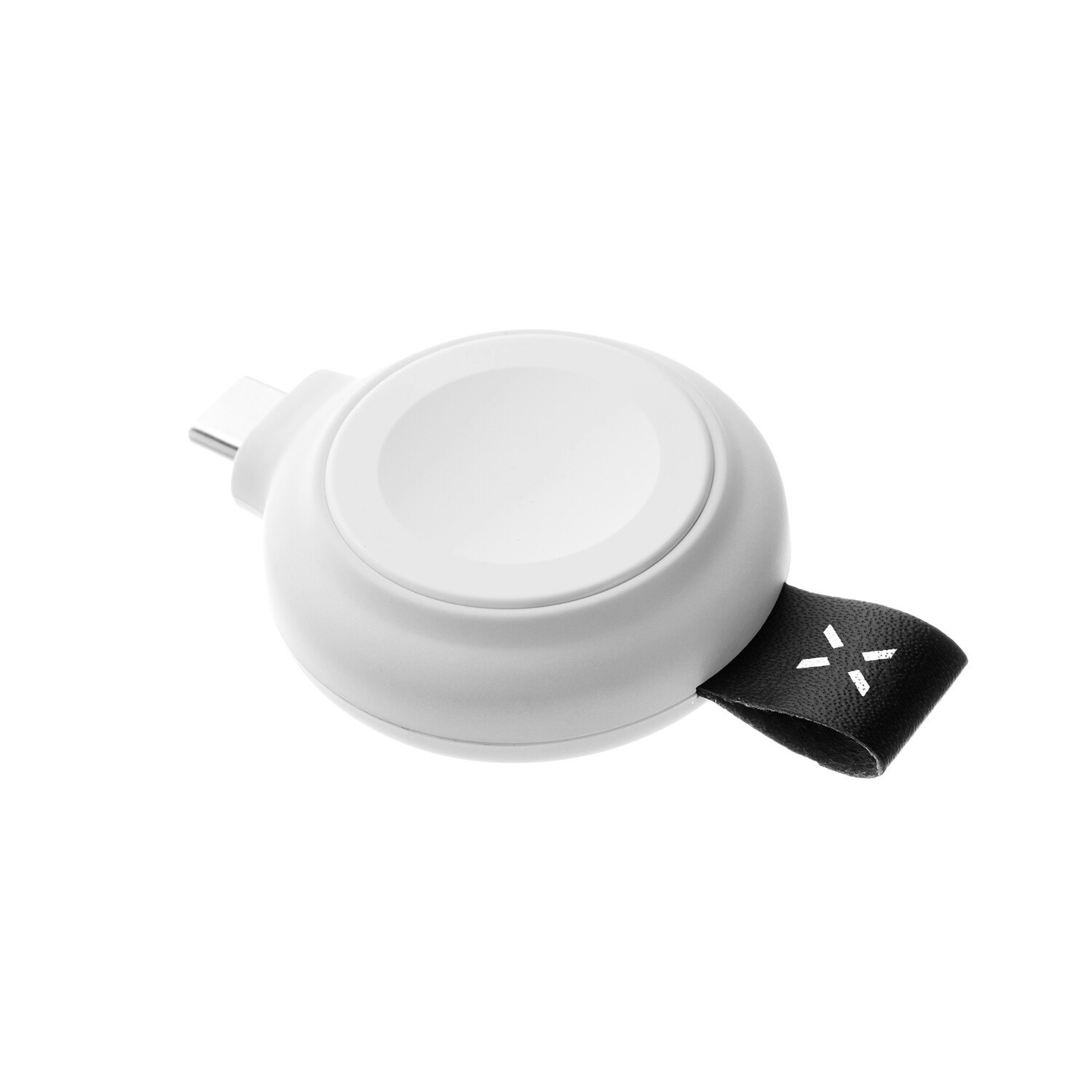 FIXED Trådlös USB-C laddare MFI för Apple Watch Vit