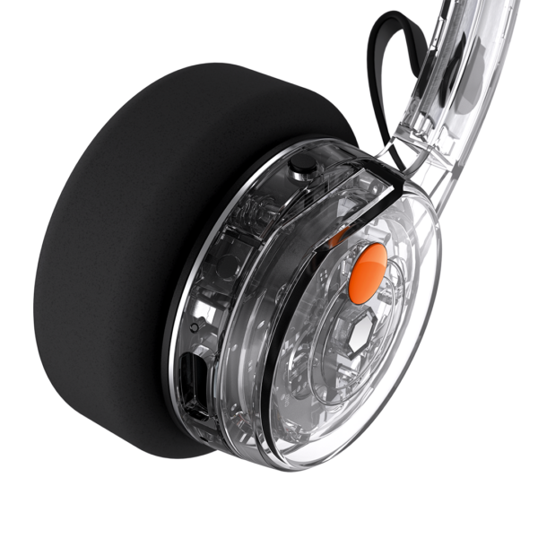 Mondo by Defunc Freestyle On-Ear BT Headset Transparent