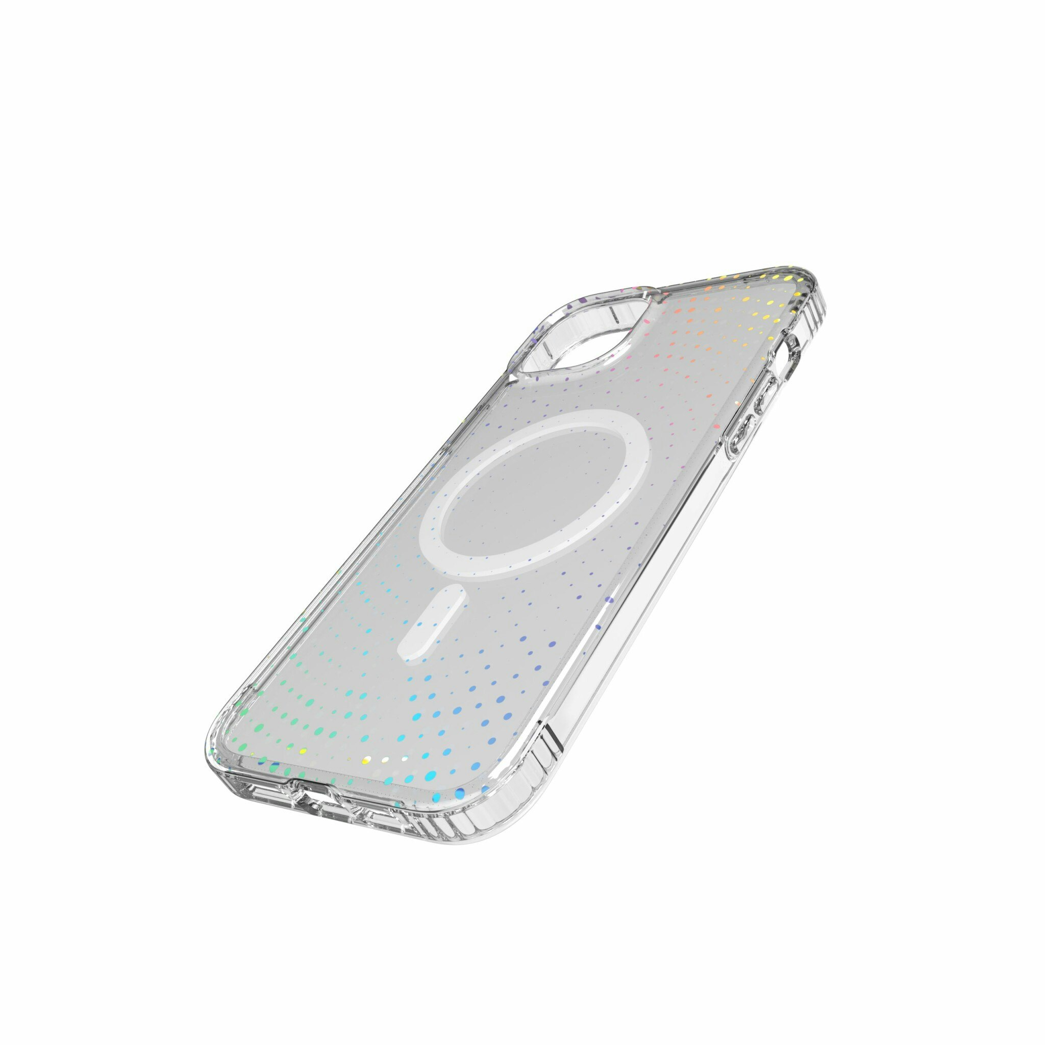 Tech21 Evo Sparkle MagSafe iPhone 14 Plus Transparent