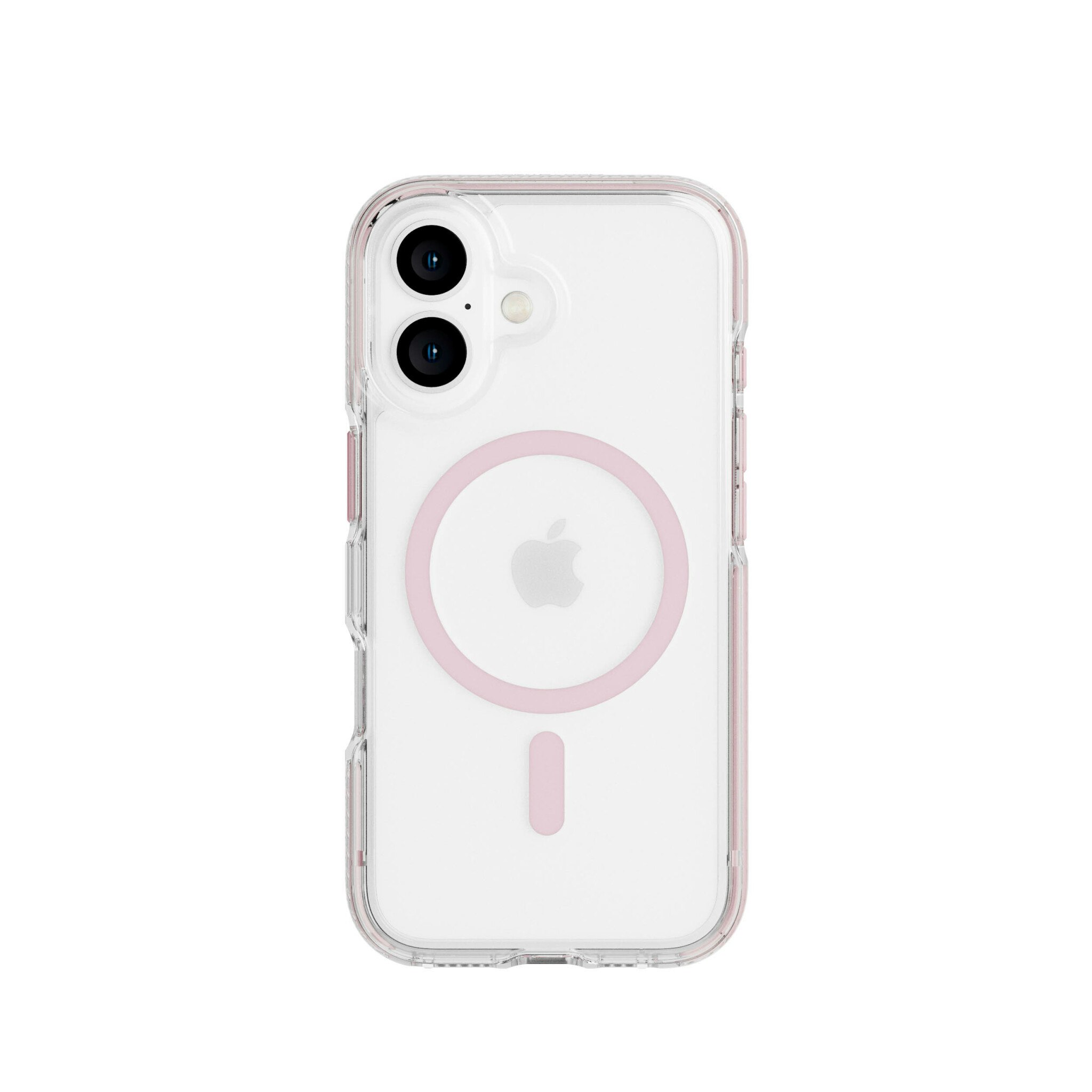 Tech21 Evo Crystal MagSafe iPhone 16 Rosa