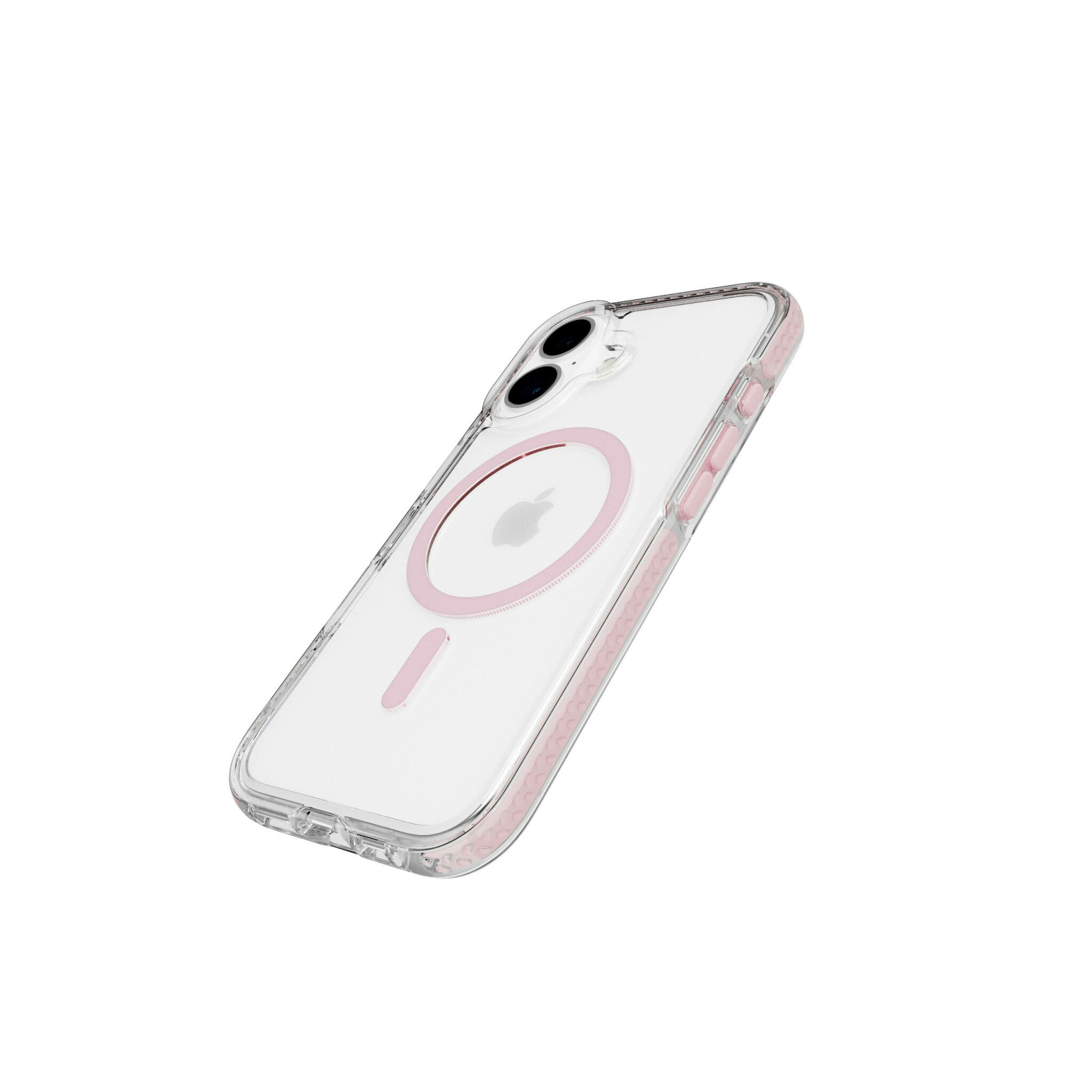 Tech21 Evo Crystal MagSafe iPhone 16 Rosa