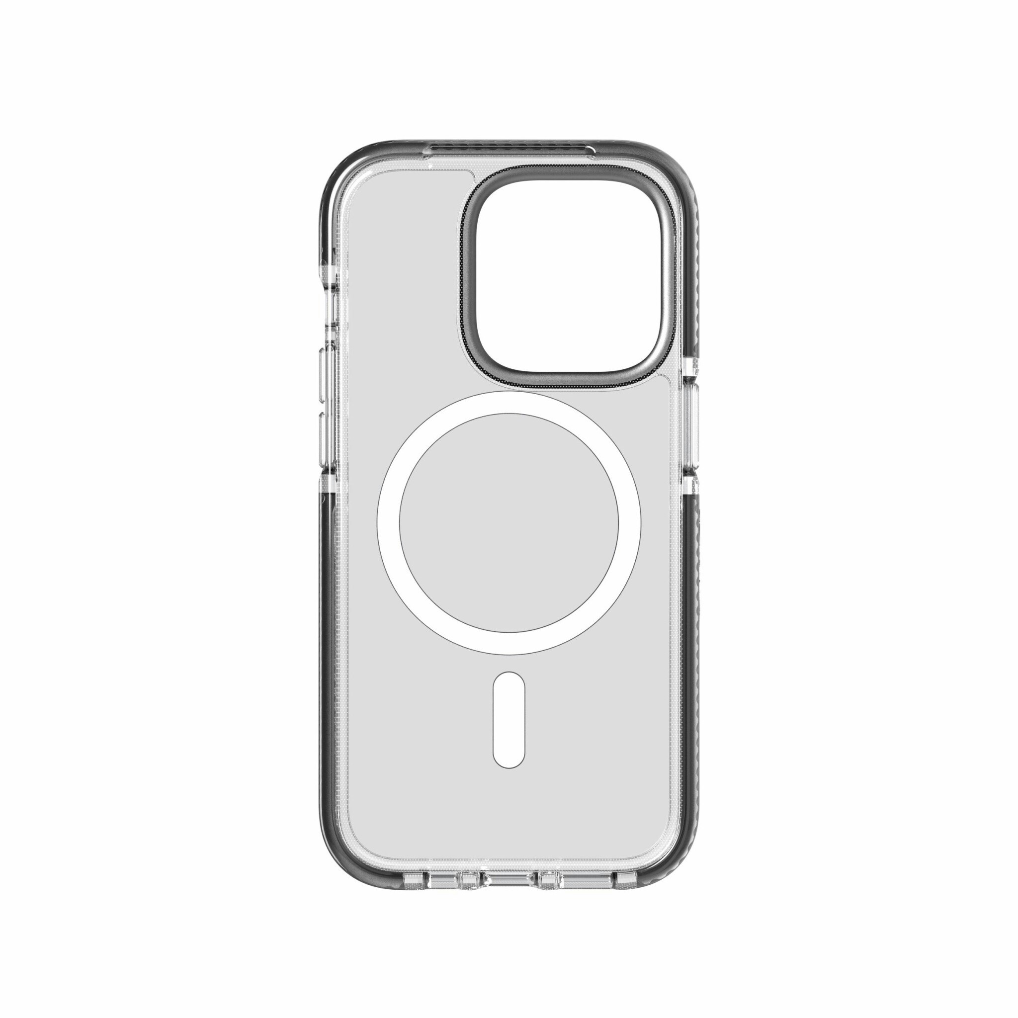 Tech21 Evo Crystal MagSafe iPhone 14 Pro Grafit grå